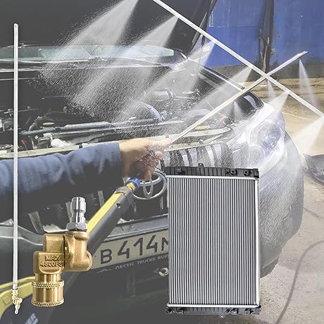 Automotive Cleaning Wand: Effortless Radiator and Water Tank Maintenance