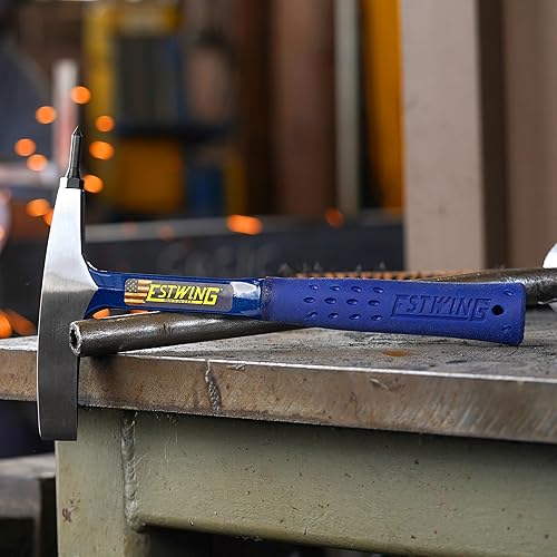 Miniatura 10 de Martillo Estwing E3-WC 14onzasBig Blue con soldadura y mango con reducción de golpes