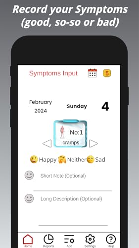 Symptoms & Lifestyle Tracker