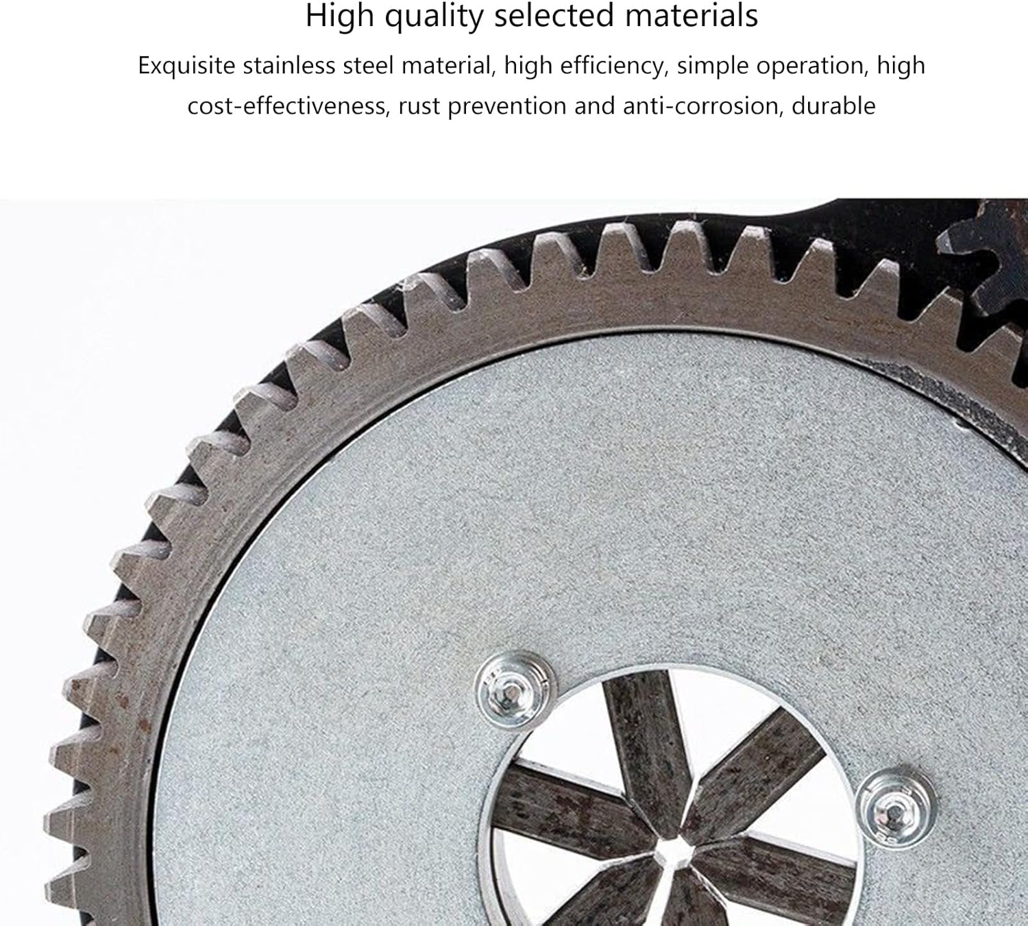 Manual Hose Crimper,Large Gear Manual Pressing Machine,6-32mm Mechanical Gear Hose Crimping Machine,Suitable for Pump inlet, return, and outlet pipes