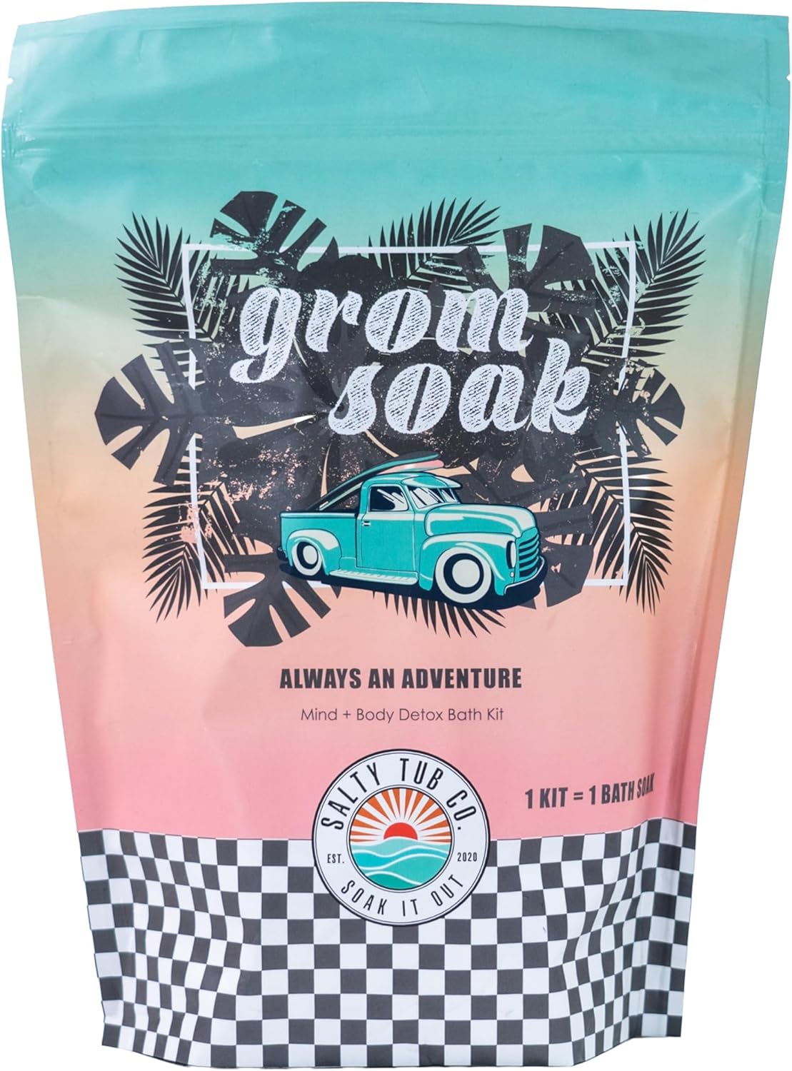 The Grom Soak – Kids Recovery Bath Soak with Magnesium, Eucalyptus, and Citrus for Soothing Sore Muscles and Relaxation – Single Use Bath Time Adventure The Grom Soak – Kids Recovery Bath Soak with Magnesium, Eucalyptus, and Citrus for Soothing Sore Muscles and Relaxation – Single Use Bath Time Adventure