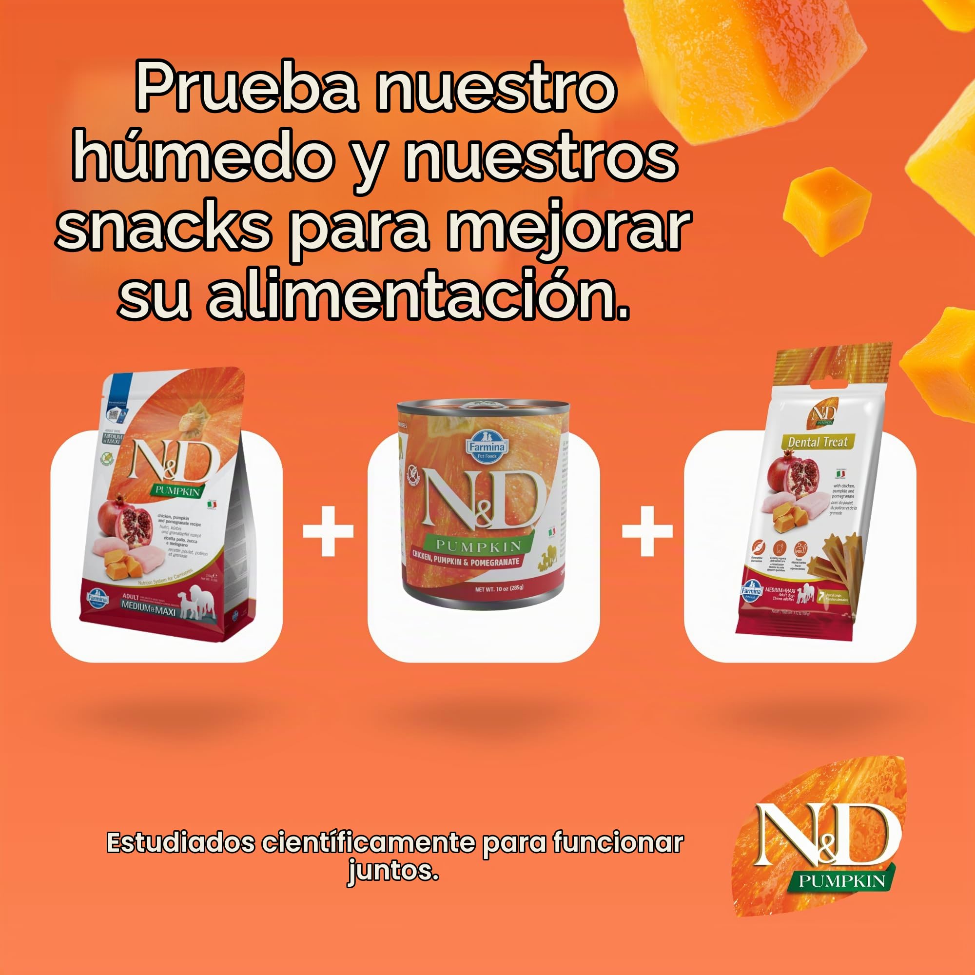 Farmina Natural Y Delicious - Farmina Natural & Delicious Calabaza Adulto Medium & Maxi Pollo, 12Kg