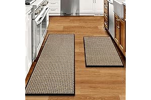 Luxurious Black Rug Runner: Enhance Your Kitchen with Style and Functionality