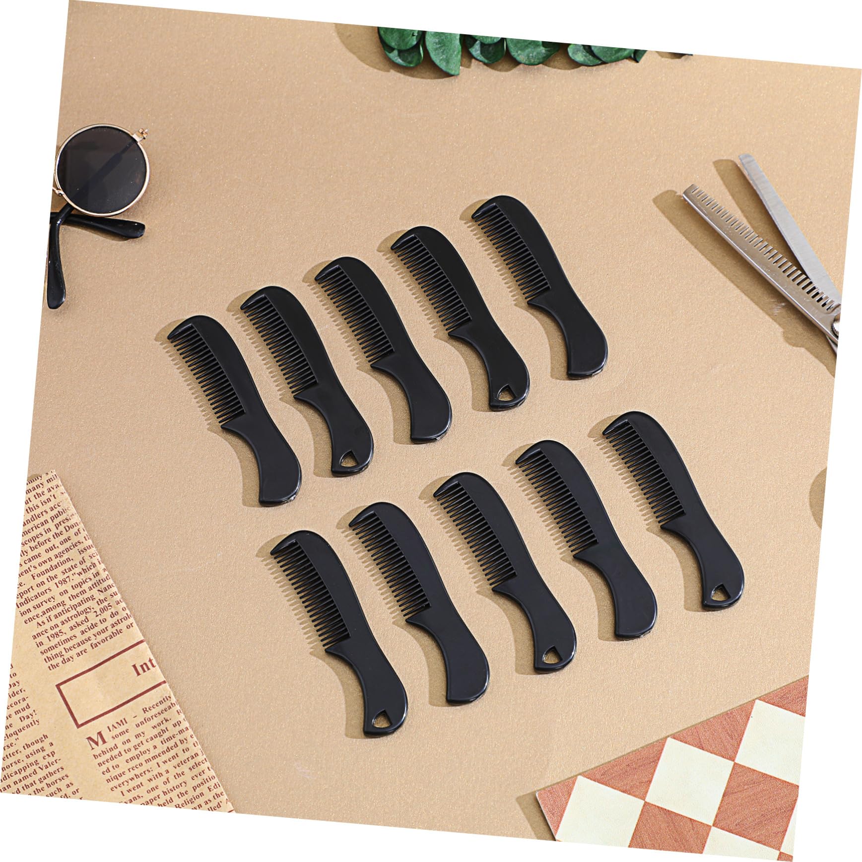 50 Pezzi Pettine Per Barba Pettine Per Lo Styling Da Viaggio Tascabile Per Barba Per Per La Cura Dei Baffi Per La Cura Dei