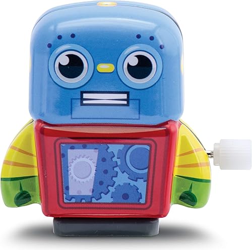 Miniatura 2 de Schylling SC-MTRA Mini TIN Robots, diseños surtidos