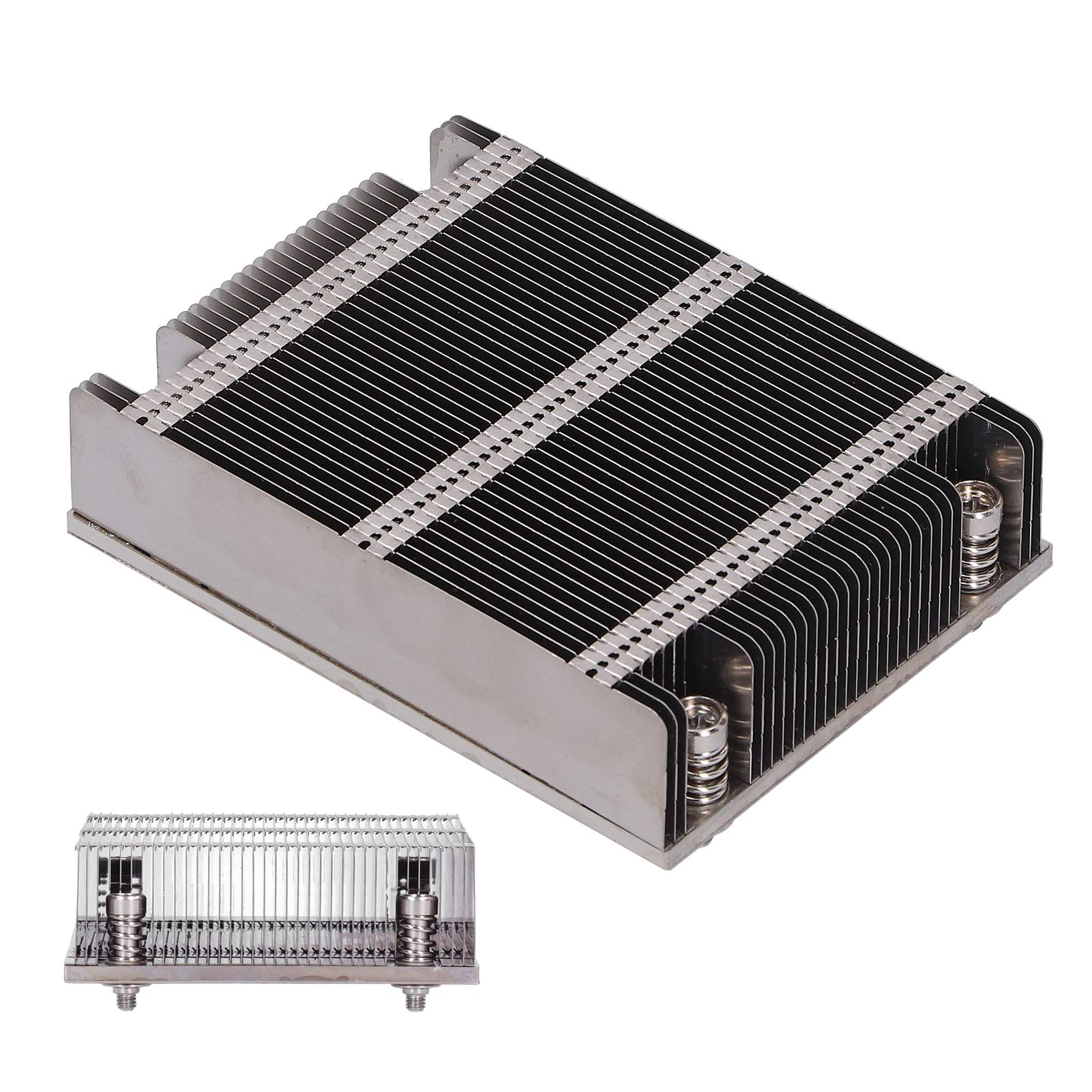 Dissipatore di calore CPU passivo 1U, dissipatore di calore CPU del computer, per LGA 2011