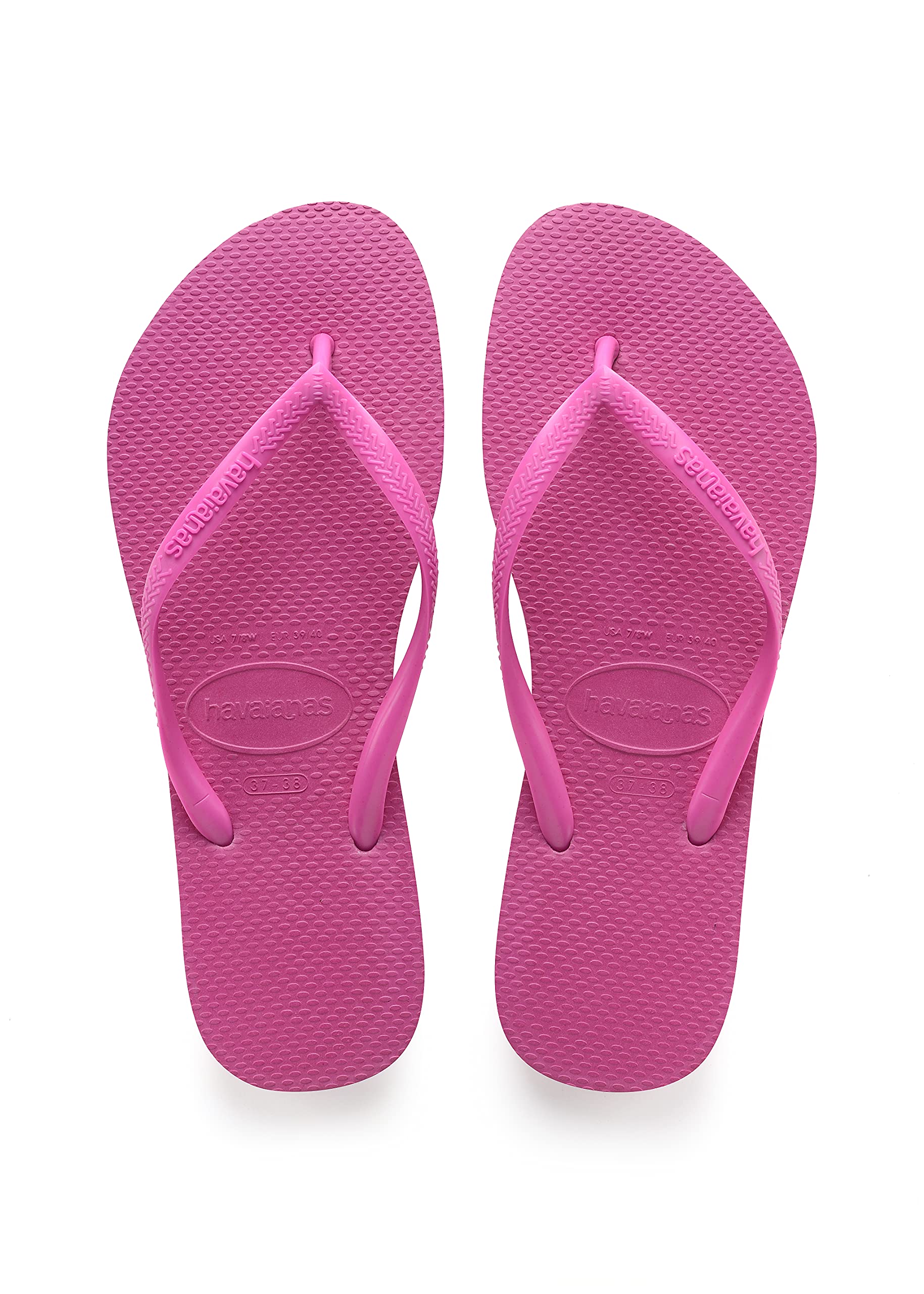 Havaianas Women's Slim Wonder Woman Flip Flop Sandal 7-8 5 Hollywood Rose