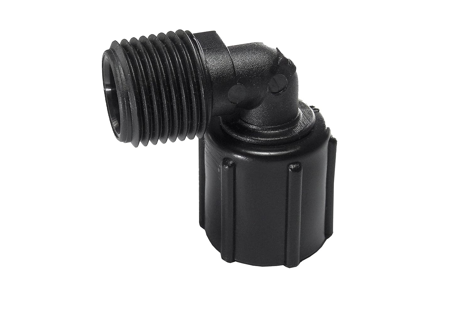 Flair-IT Central PEXLOCK 30785 SW Elbow, 1/2 MPT x 1/2FPT, Black