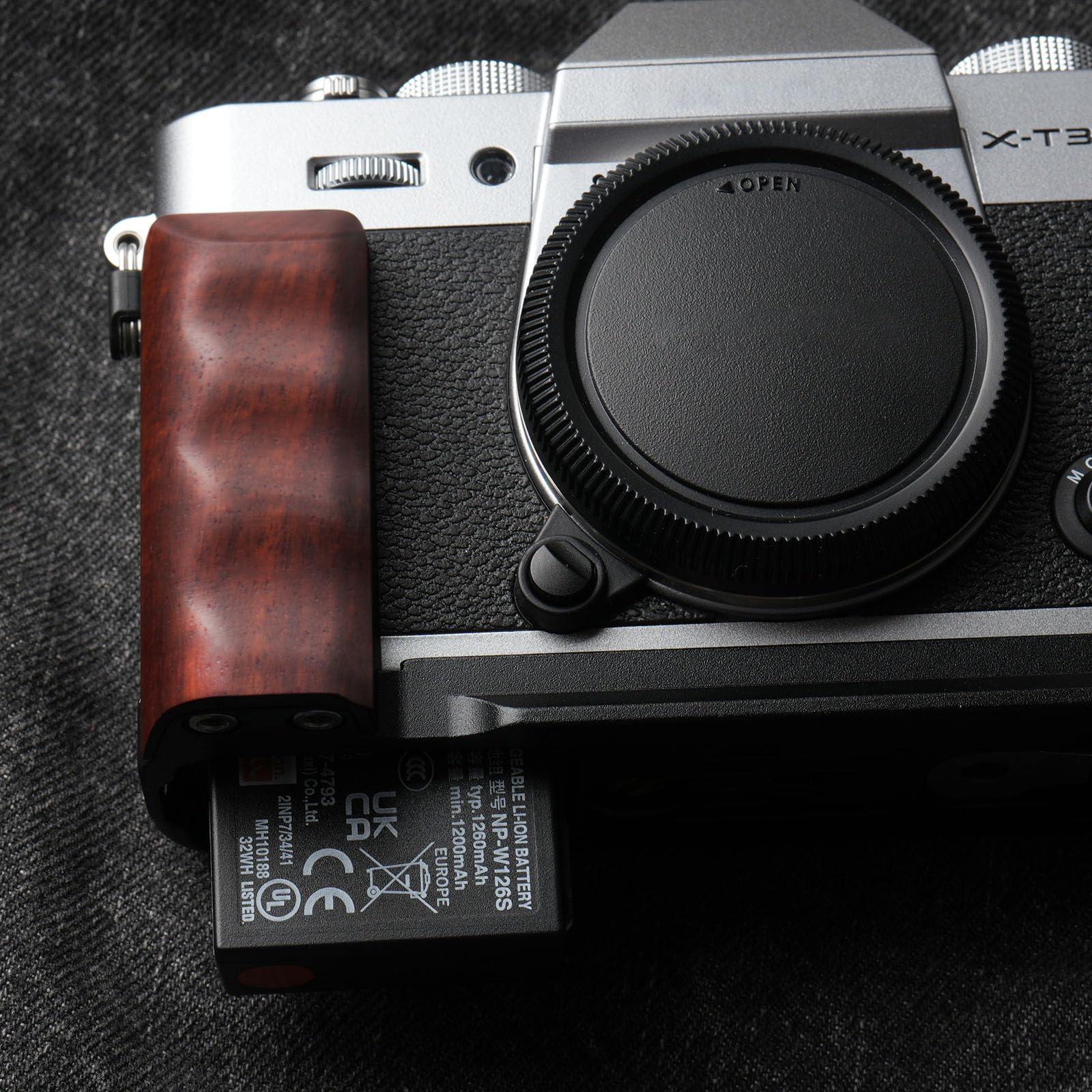 Amazon | RYDSCAM 実木 カメラグリップ 、対応 FUJIFILM FUJI 富士 X