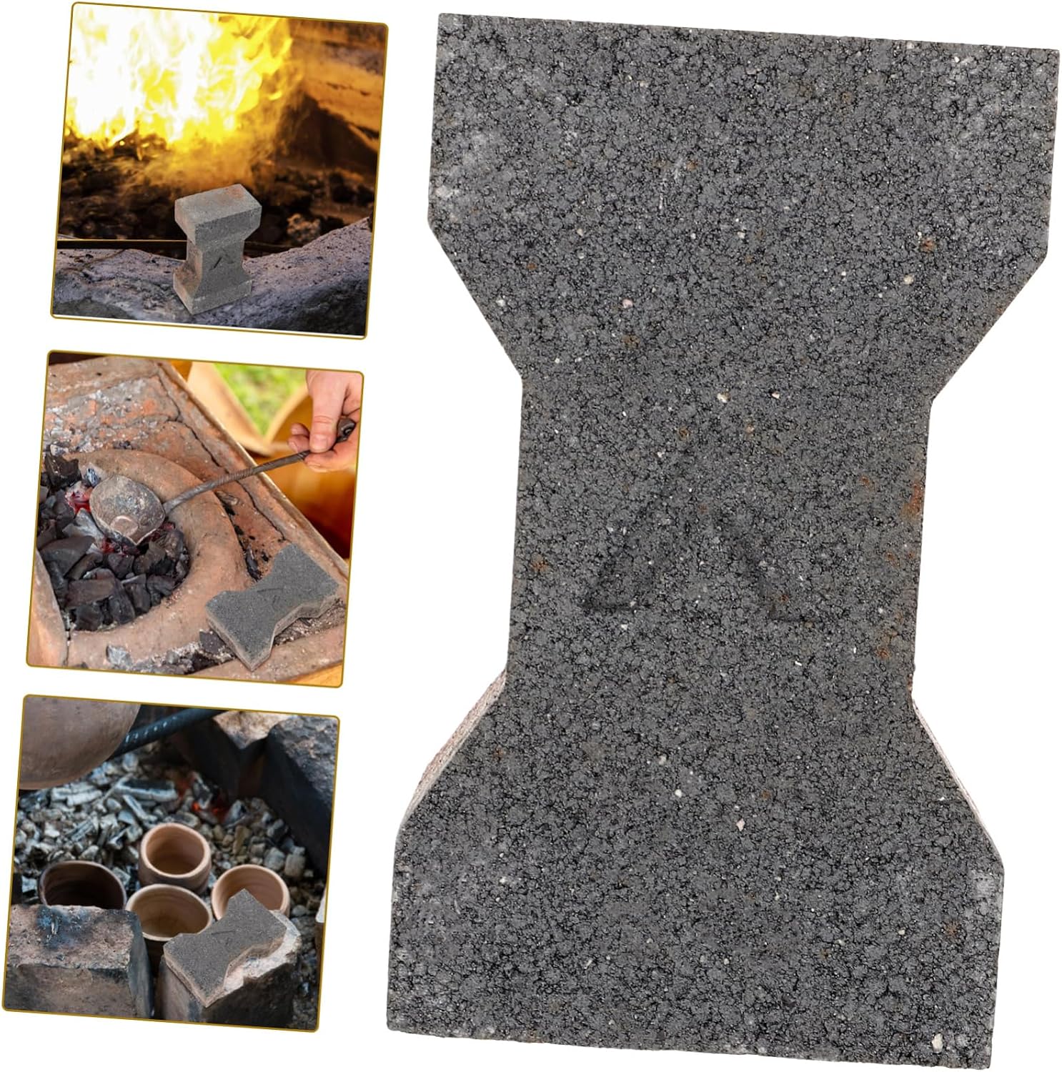 Lurrose Firing Tool Pottery Kiln Shed Board Support Electric Gas Horse Hoof Kiln Accessory