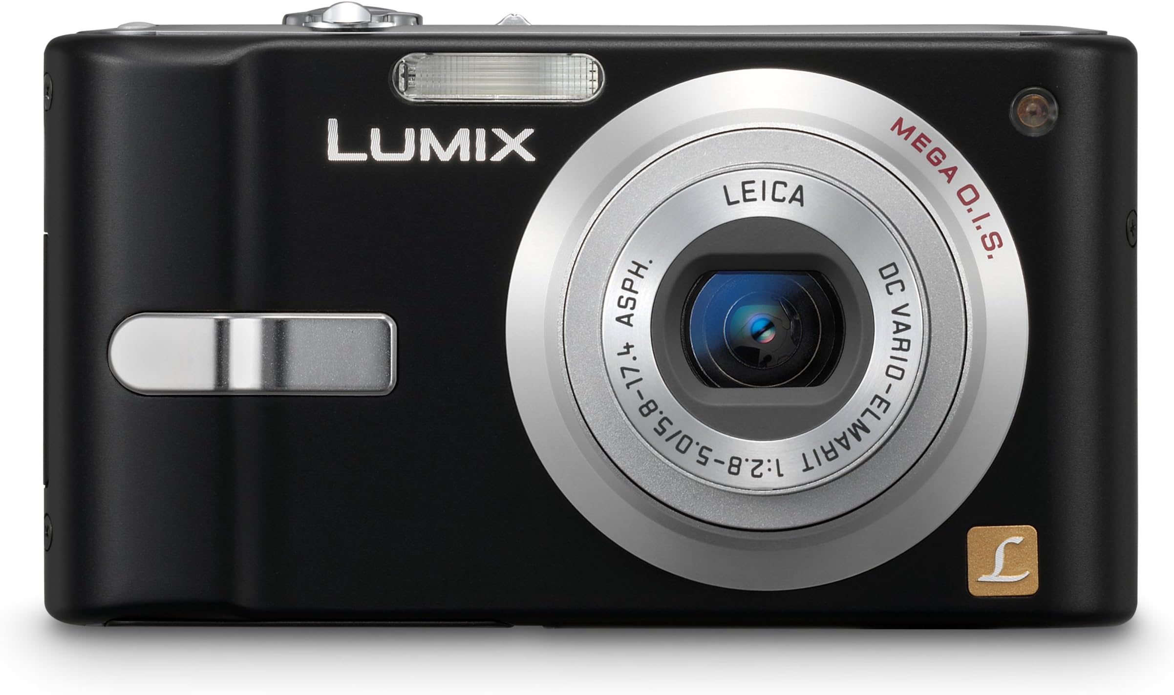 Panasonic Lumix DMC-FX12K 7.2MP Digital Camera with 3x Optical Image Stabilized Zoom (Black)