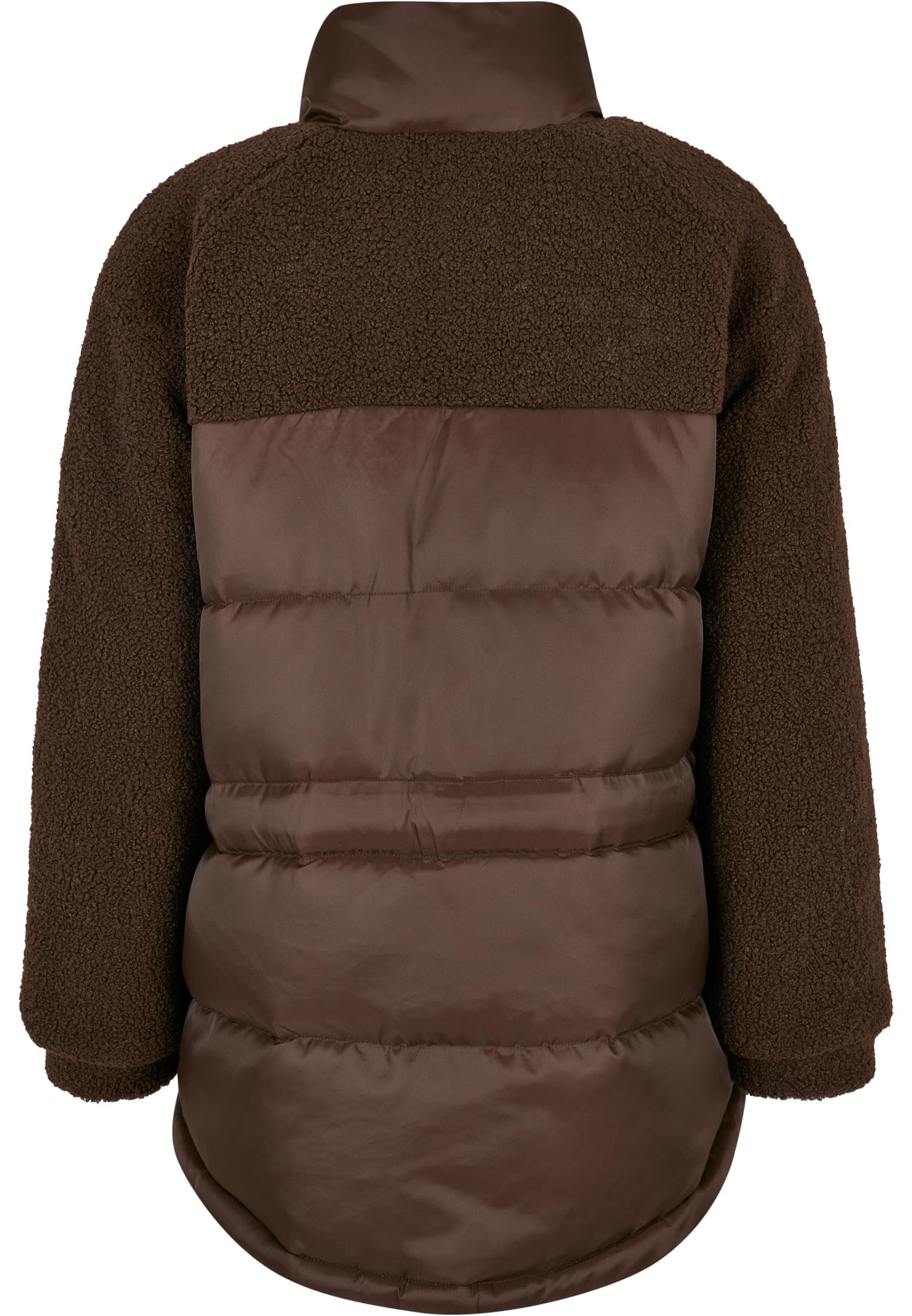 Urban Classics Damen Ladies Sherpa Mix Puffer Jacket