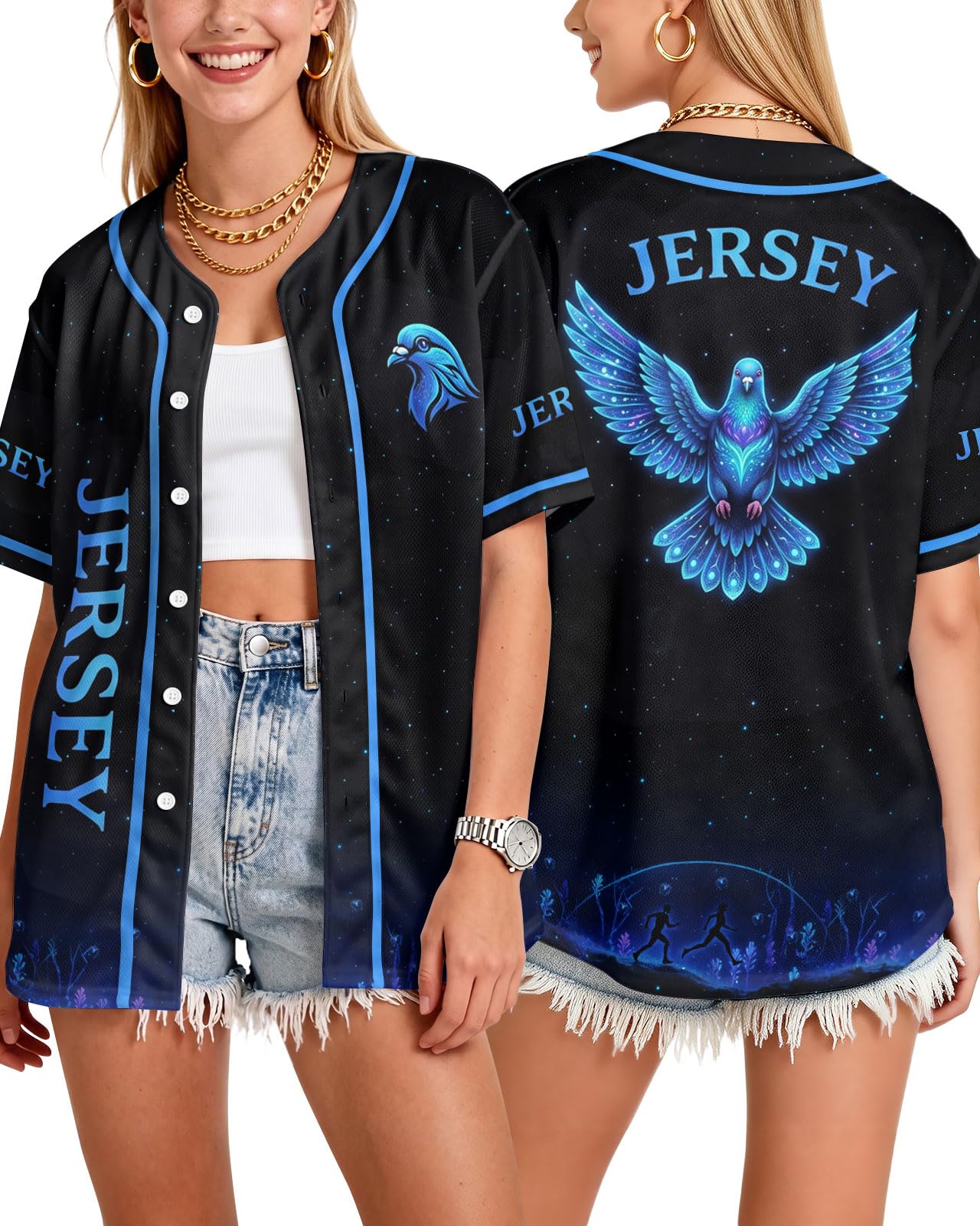 99TIMORO Horror Movie Character Halloween Baseball Jersey for Men Women