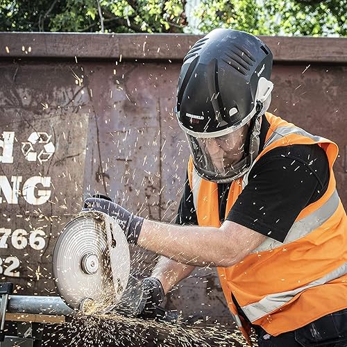 Miniatura 6 de Trend Airshield Pro - Protector de cara completa, protector contra el polvo, máscara de circulación de aire con pilas para carpintería