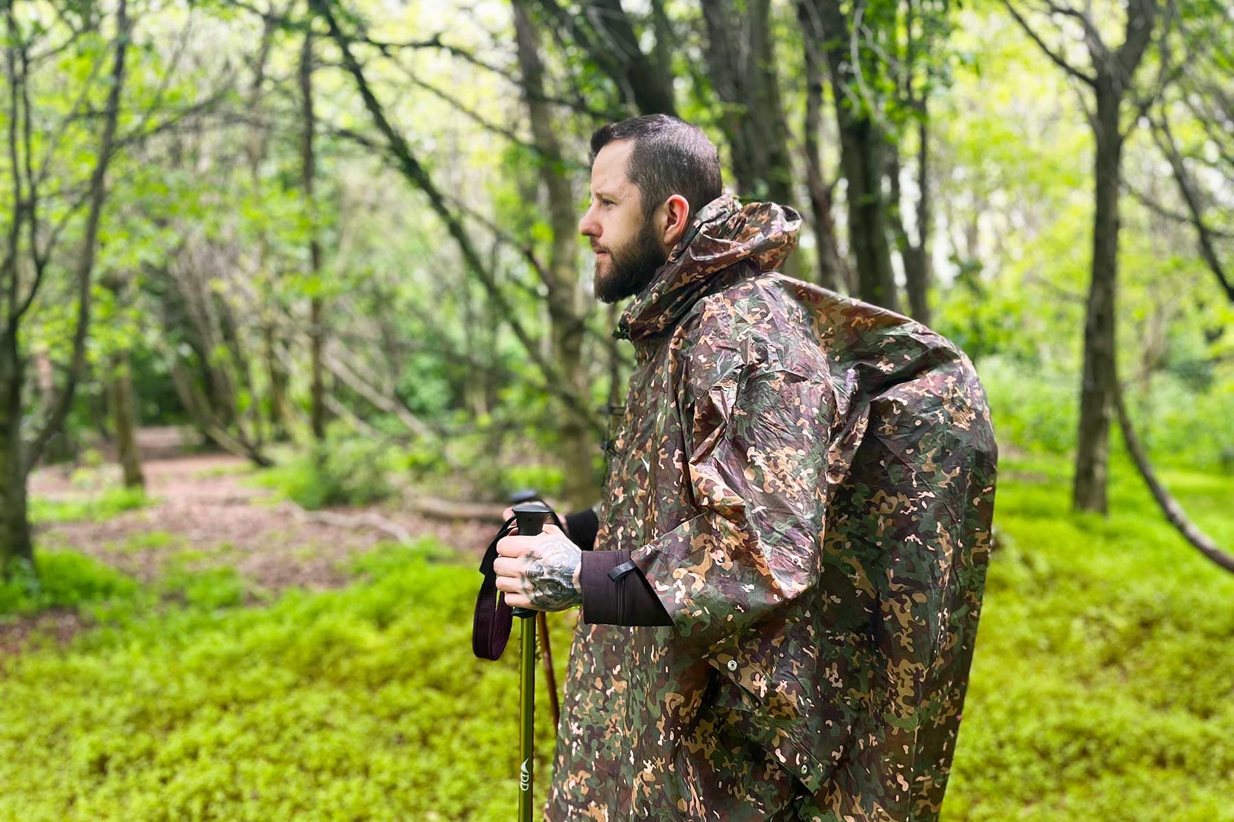 DD Poncho Tarp MC Mimetico