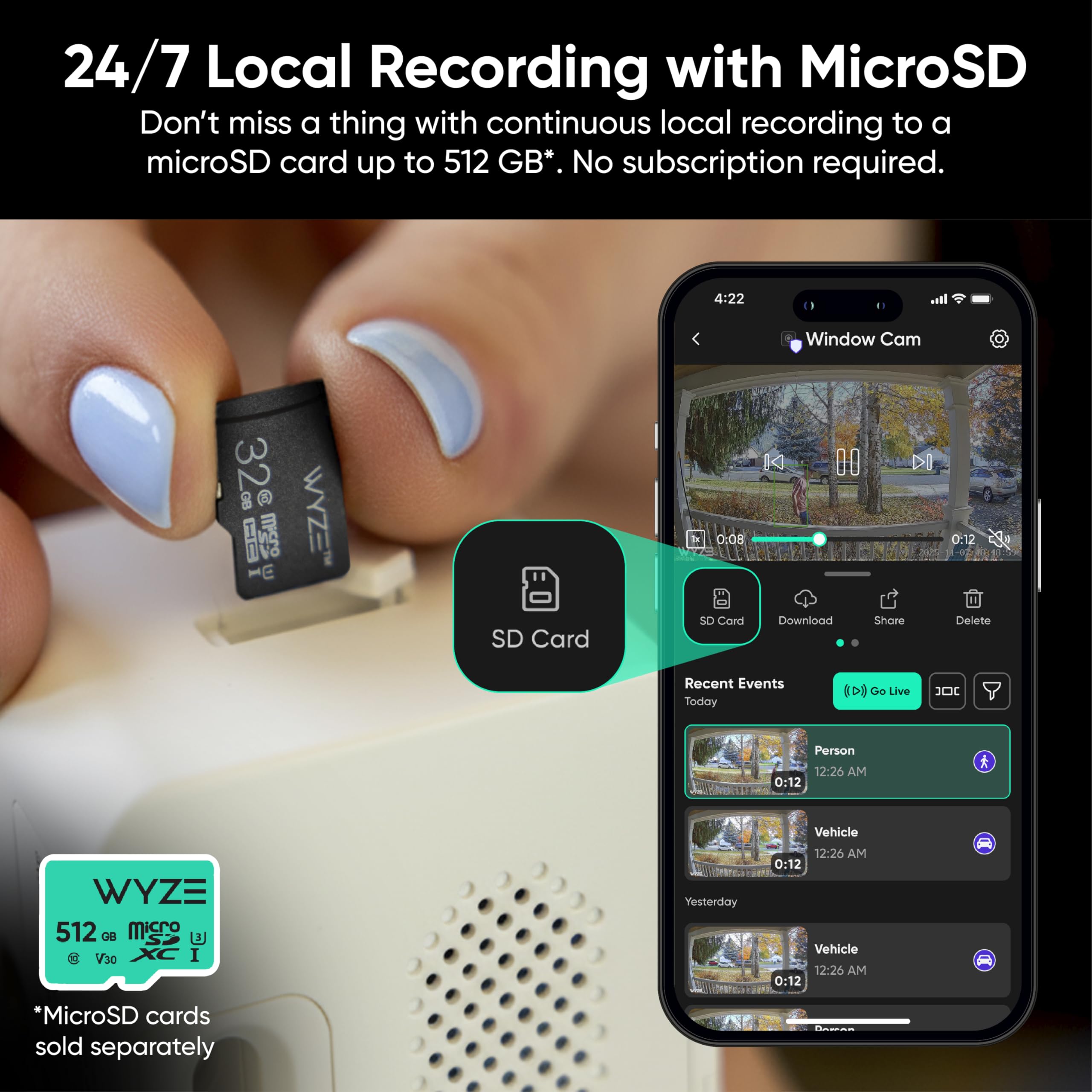 Wyze Window Camera: Indoor Security Cam -8 Wyze Window Camera: Indoor Security Cam -8