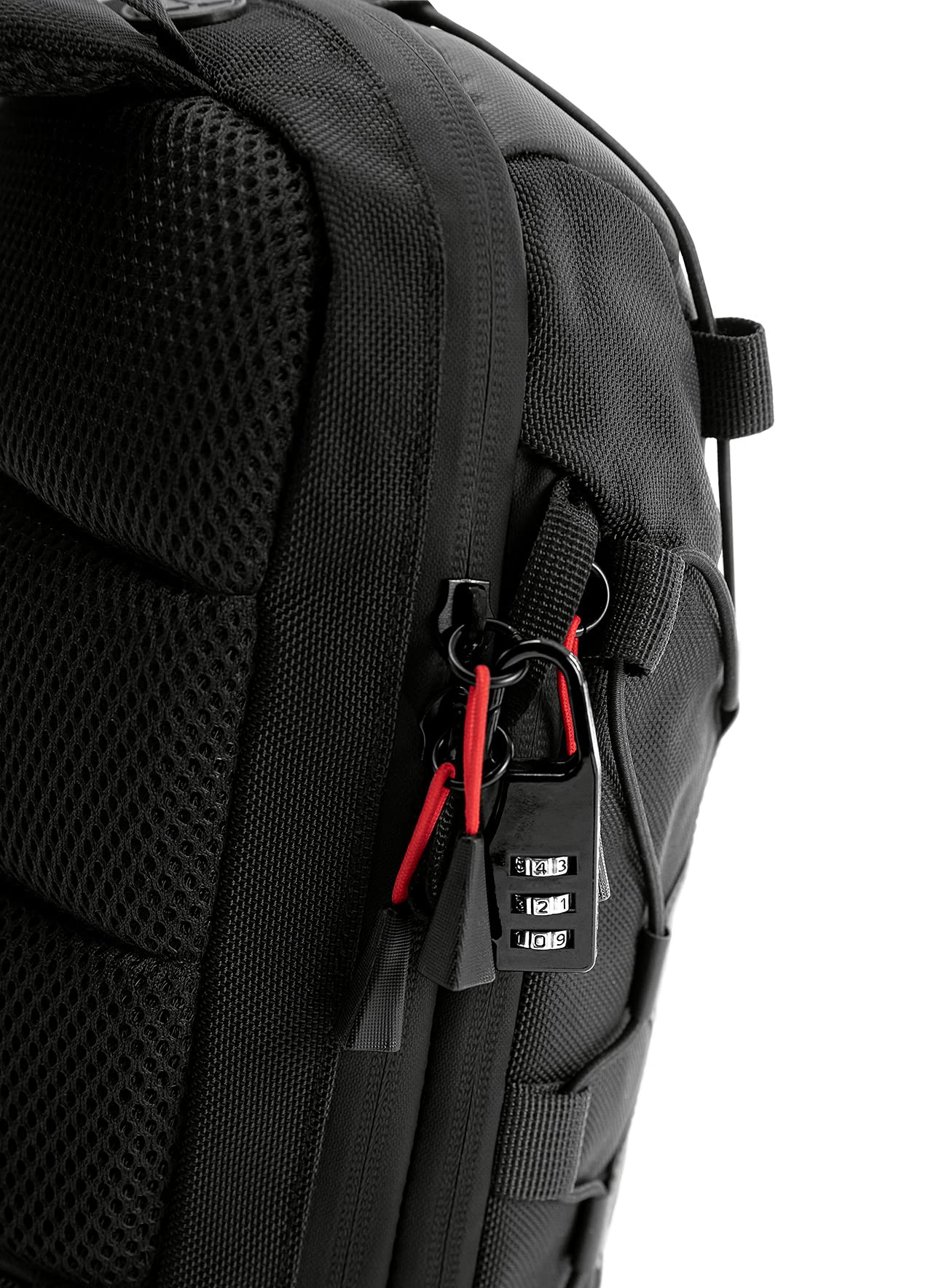 Diablo Umhängetasche Schulterrucksack Brusttasche USB-Anschluss Anti-Diebstahl Zahlenschloss für Reißverschluss 11 Taschen Wasserdicht