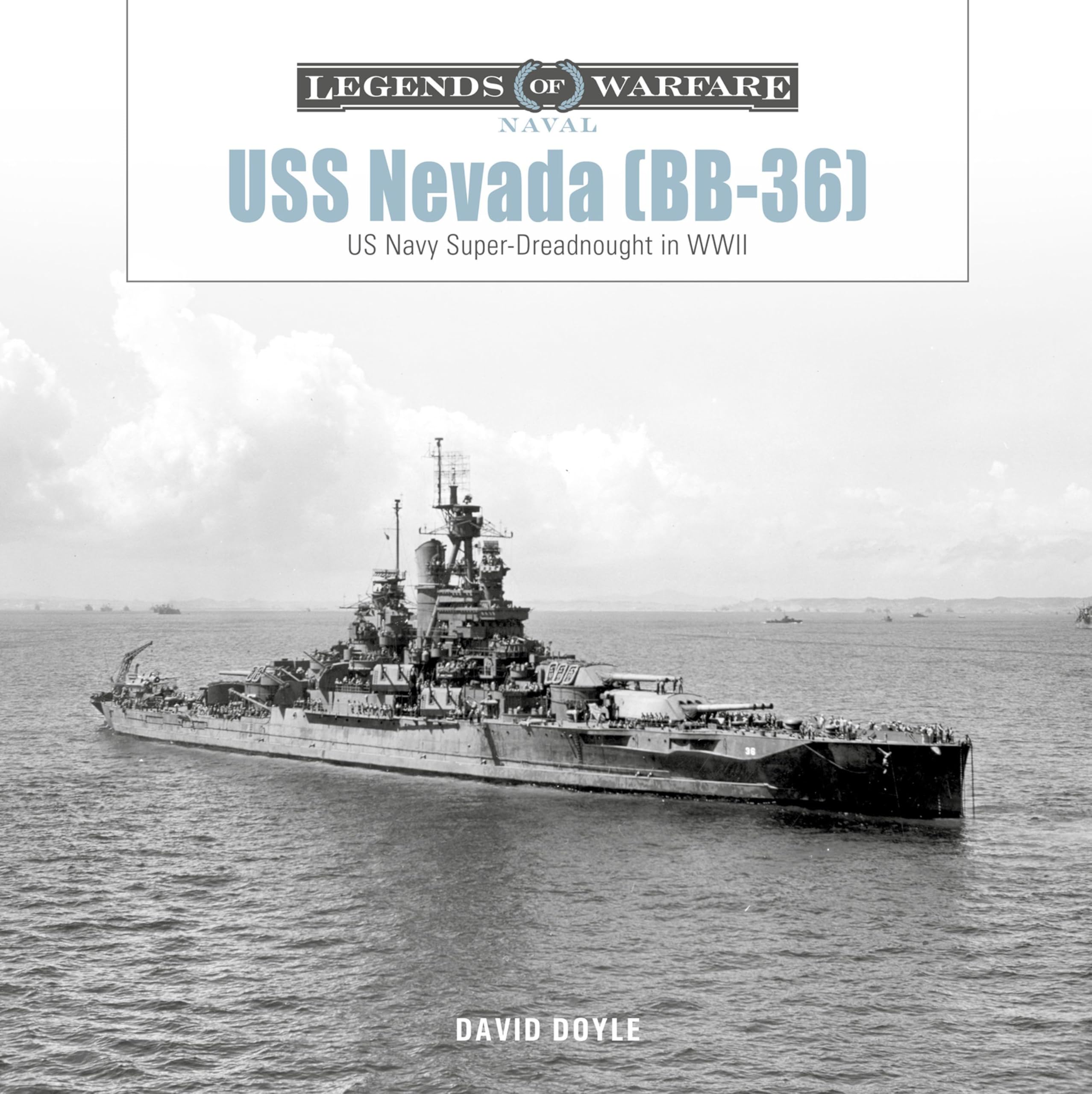 USS Nevada BB-36 livre en anglais sur ce super-dreadnought de la US Navy
