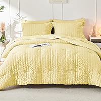 Vista 138 de HYMOKEGE - Juego de edredón tamaño king, color negro y rojo, de sirsaca, de 7 piezas, para todas las estaciones, en una bolsa, para dormitorio