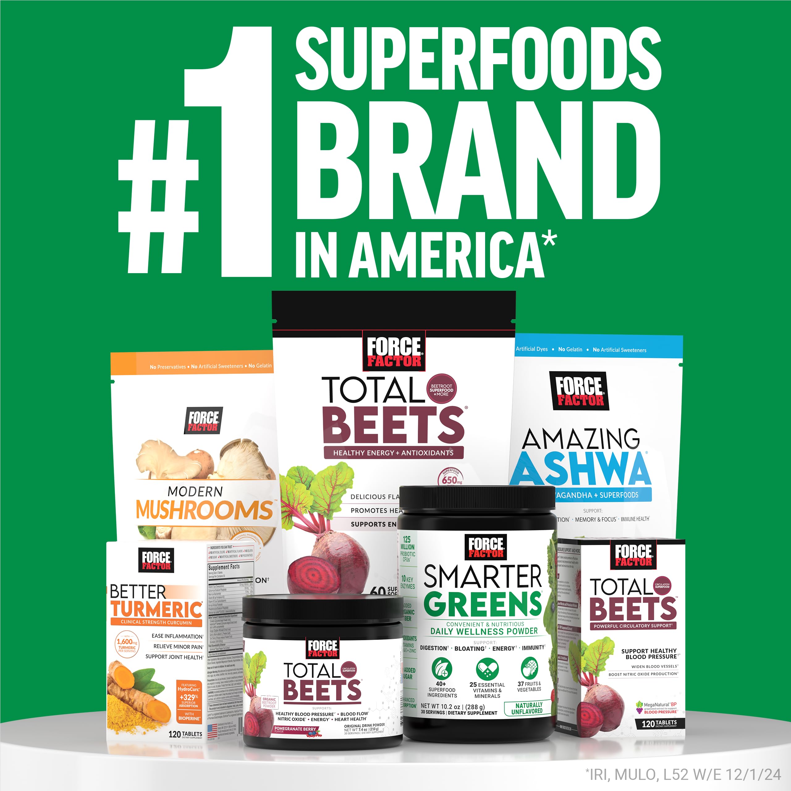 Force Factor Smarter Greens Daily Wellness Powder to Support Gut Health — Amazon image 8