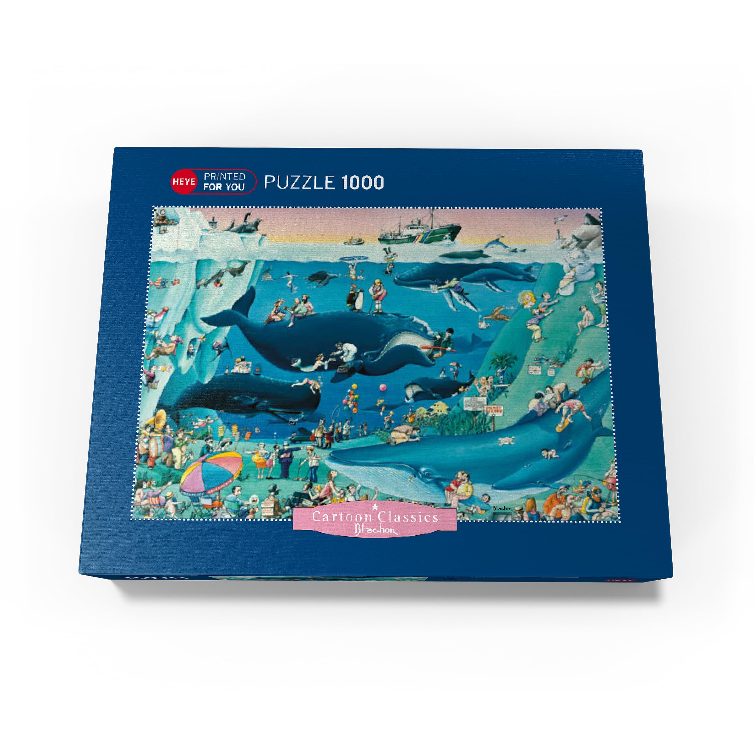 MyPuzzle 1000 Piece Ocean Puzzle - Blachon Cartoon Classics Premium Jigsaw