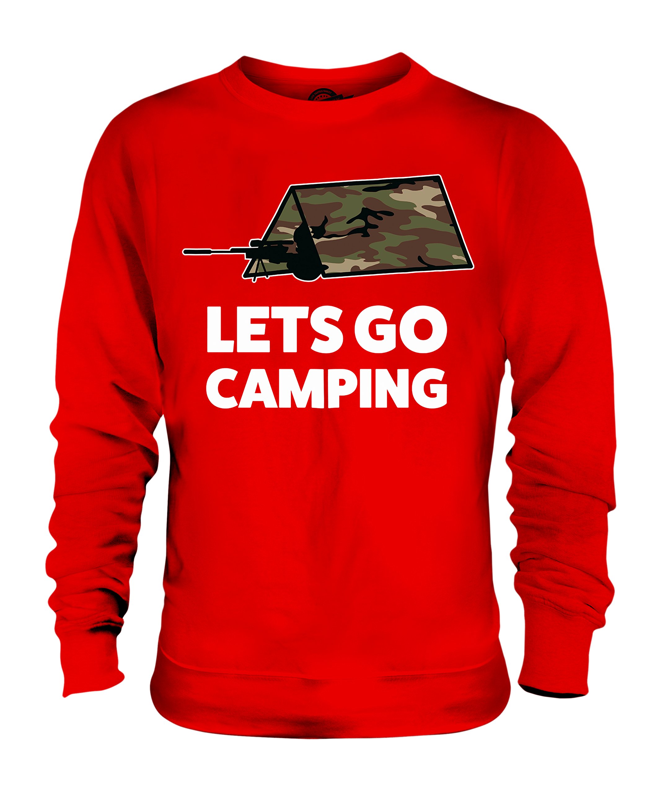 Candymix Camping Videogiochi Unisex Uomo Donna Felpa