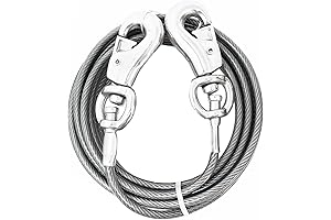 Prestige Super-Beast Dog Tie-Out Cable: Unbreakable Bond for Unstoppable Adventures
