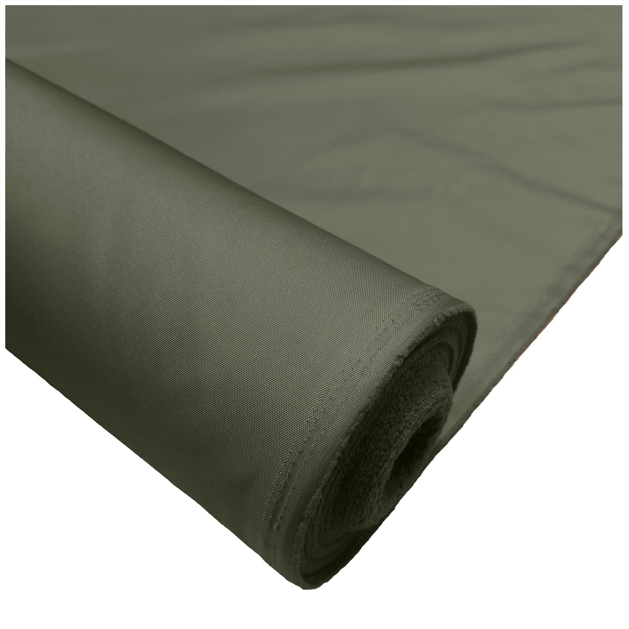 Olive Waterproof 500D Canvas Fabric Heavy Duty PU Coated Outdoor Material – Coated Treatment Suitable for Garden, Upholstery, Covers & DIY Projects 10 Metre Roll (1000cm x 148cm)