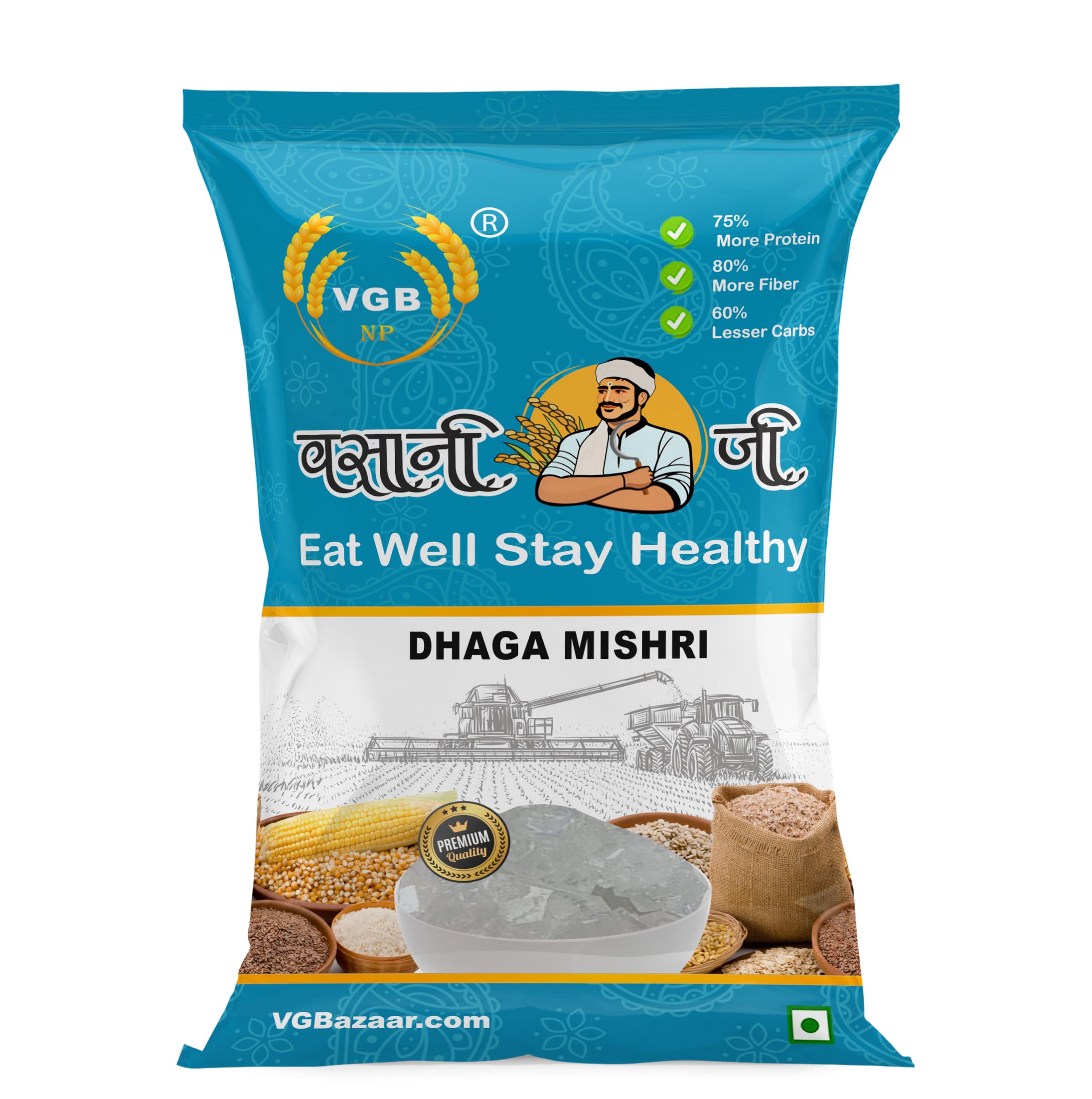 VGBNP 100% Natural & Original Dhaga mishri (Dhage Wali Mishri) Pure Thread Mishri, Thread Crystal Rock Sugar (Crystal Sweet Candy | Crystal Bites | Patika Bellam) Healthy & Clean Dhaga Misri- 1 kg (B08DGNH7X1) Amazon Price History, Amazon Price Tracker