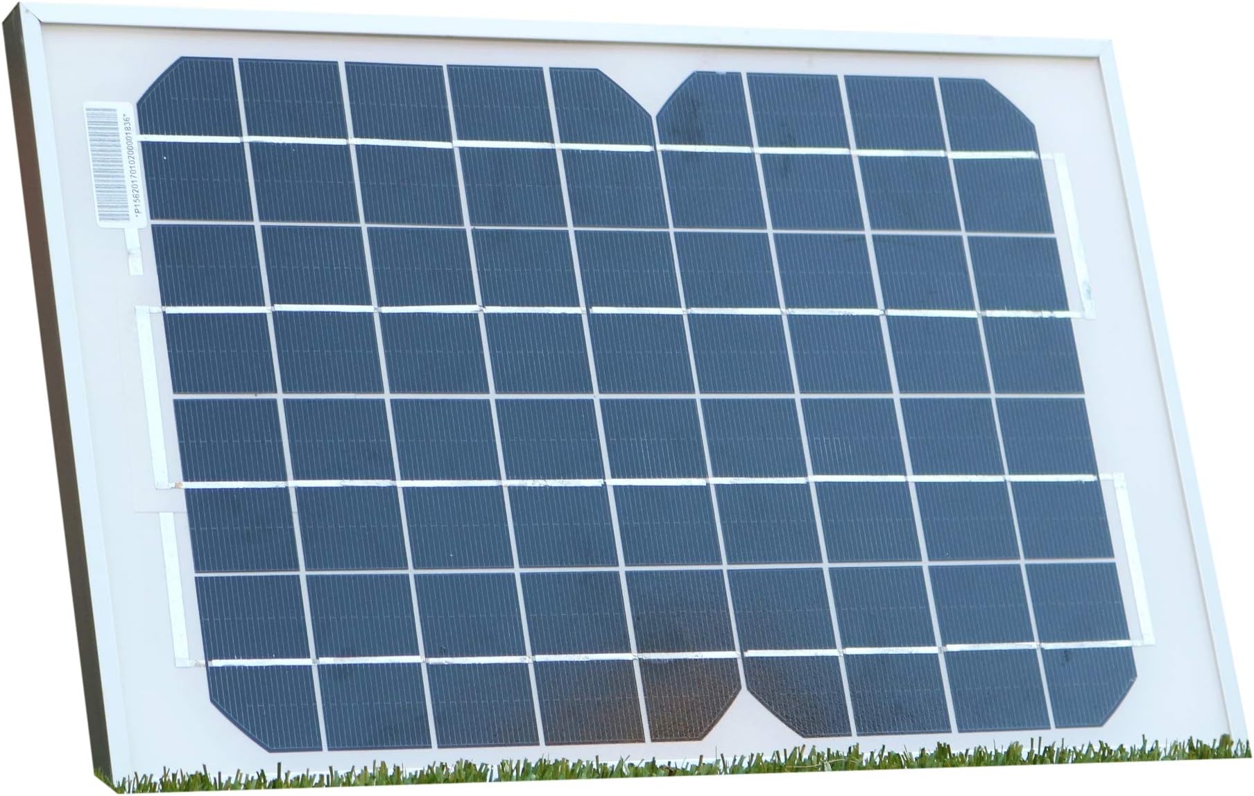 PK Green 10W Solar Panel with Cable - for 12V Battery, Caravan, Boat, Shed, Car, Motorhome, Camping, Monocrystalline