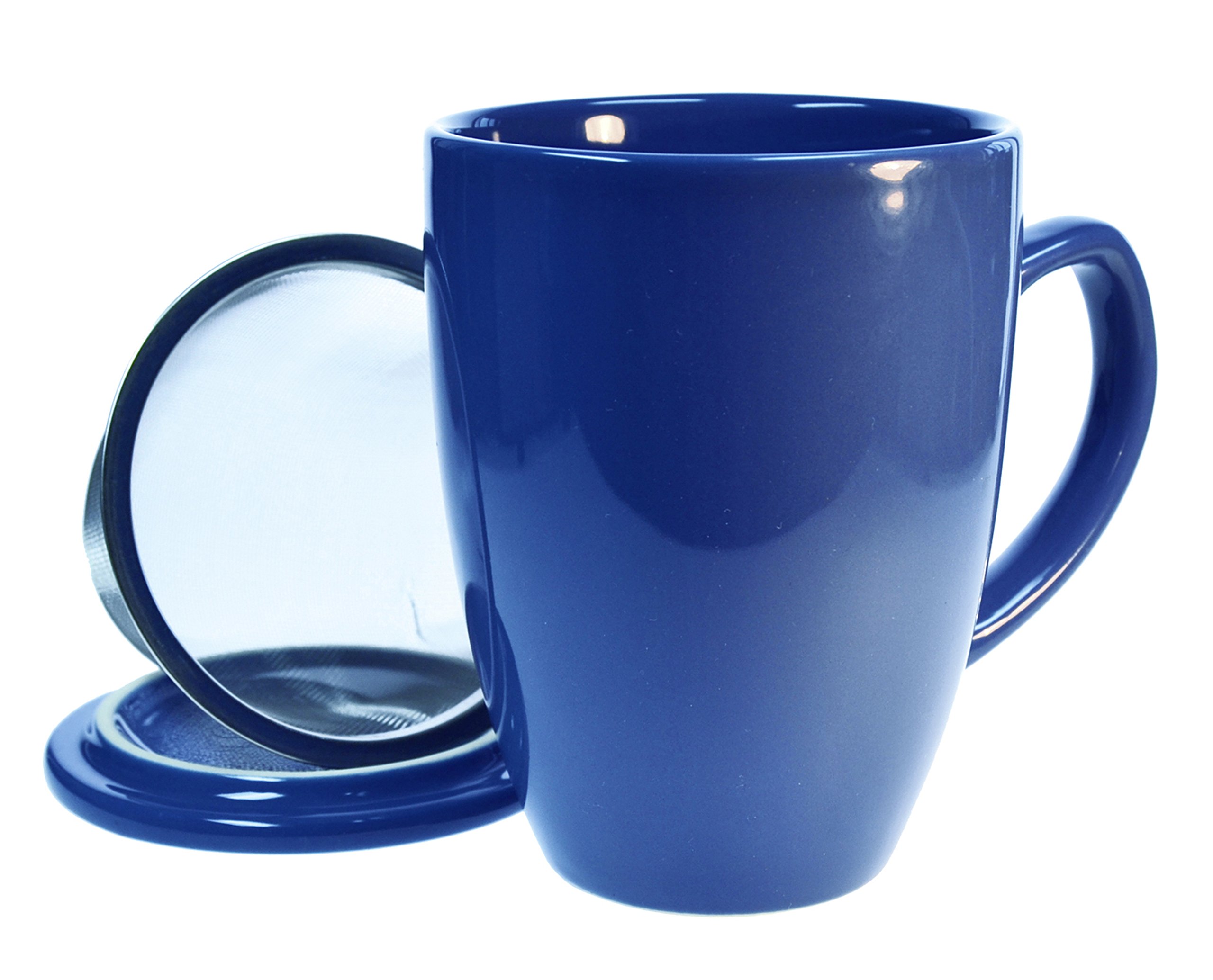 Tisaniera con tazza e filtro - Erboristeria Giorgioni dal 1888