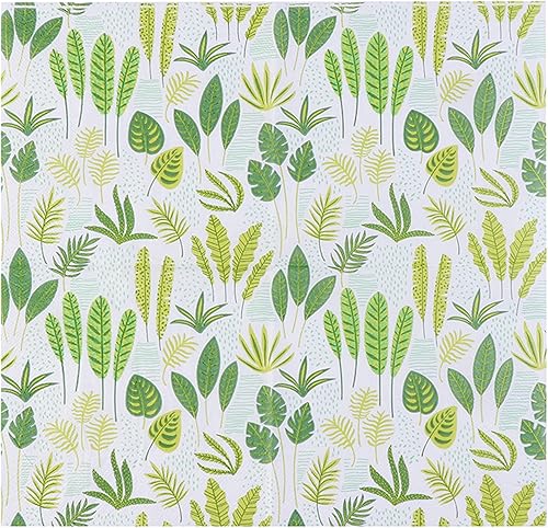 20 servilletas desechables verdes Servilletas de cena de 2 capas impresas botánicas Servilletas de papel para cenas, fiestas, uso diario