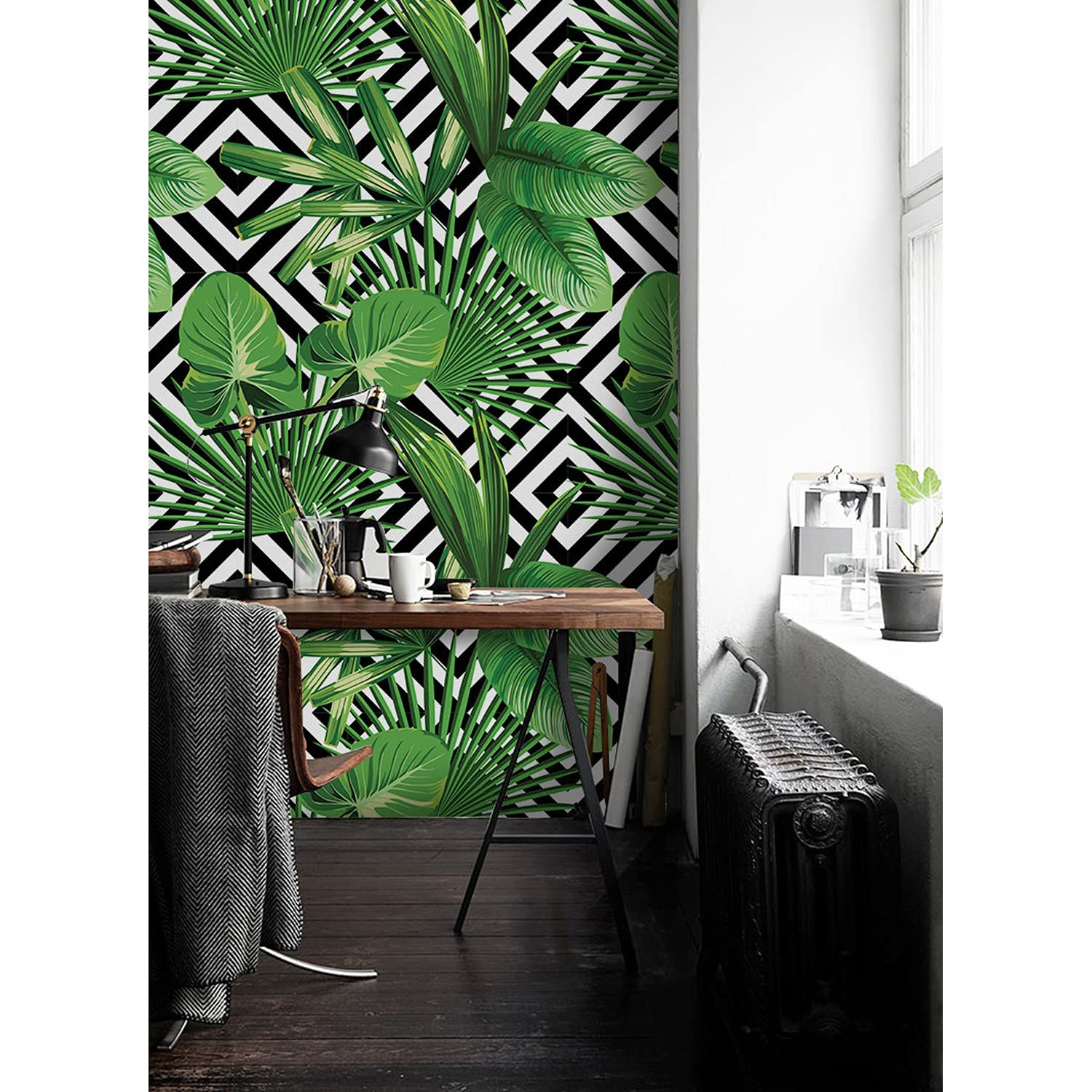 Papier peint meuble et mural au fini latex haut de gamme 208x146cm