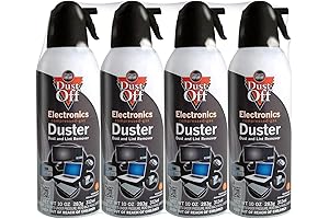 Falcon Compressed Gas 4 Count, 10oz. Can