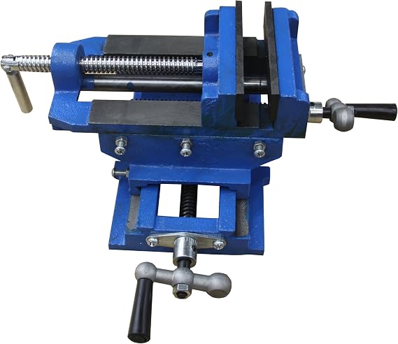 HFS(R) 3 Cross Slide Vise Drill Press Metal Milling 2 Way X-Y Heavy Duty Clamp Machine