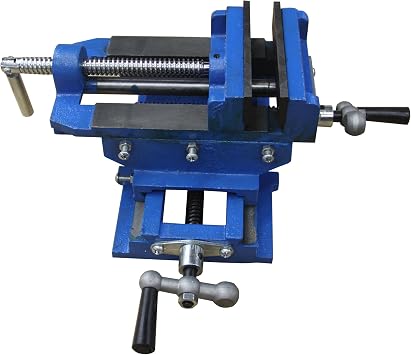 HFS(R) 3 Cross Slide Vise Drill Press Metal Milling 2 Way X-Y Heavy Duty Clamp Machine