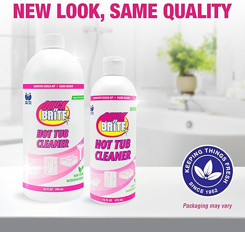 Miniatura 8 de Quick 'n Brite - Limpiador de bañera de hidromasaje resistente, gel de limpieza no abrasivo, 16 onzas (el embalaje puede variar)