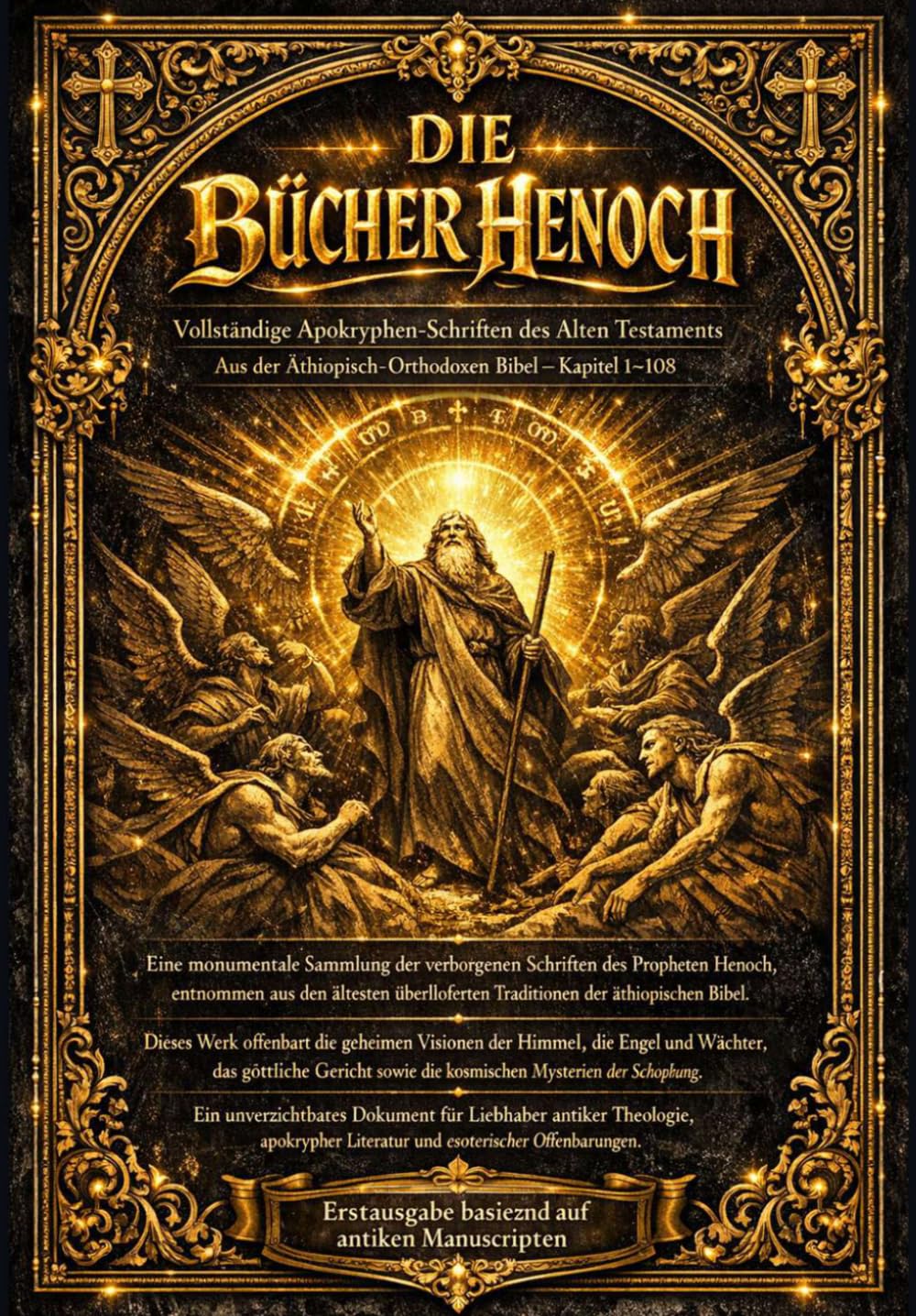 Die Bücher Henoch Kapitel 1–108-Ausgabe eines pseudepigraphischen Werkes des Alten Testaments: Vollständige Edition apokrypher Schriften, entnommen ... 3 – Eine Trilogie, German - Book of Enoch .