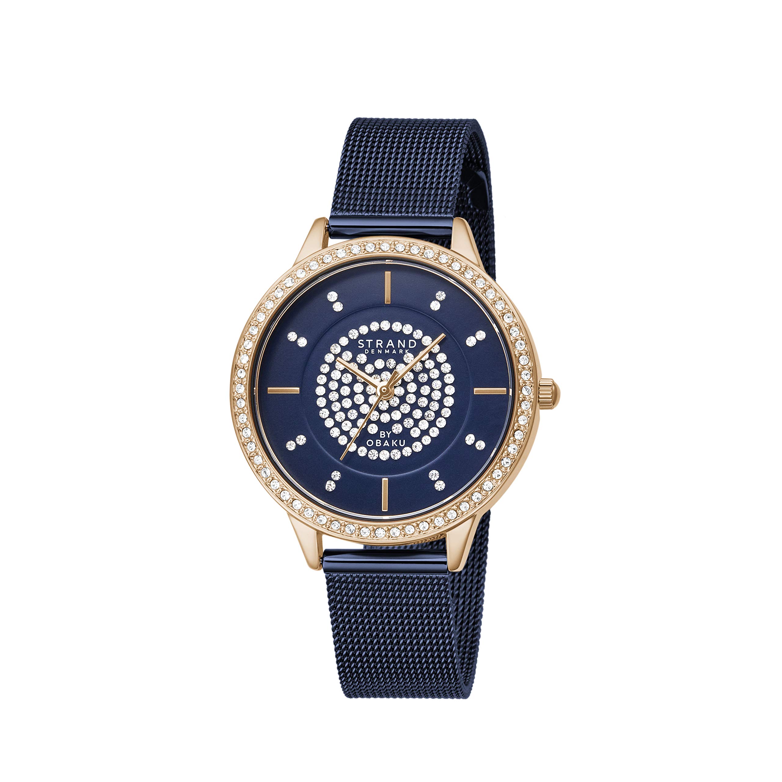 Strand By Obaku Fjord Analog Blue Dial Womens Watch-S711LXVLML (B08RDZSW66) Amazon Price History, Amazon Price Tracker