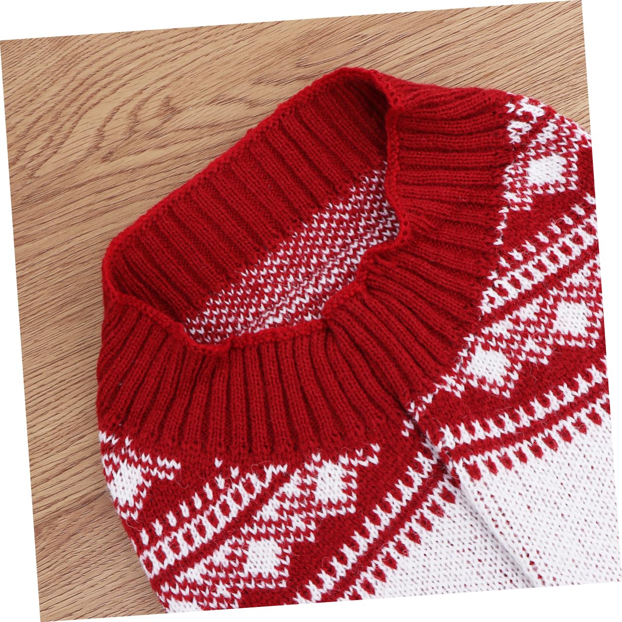 BESPORTBLE 3 Pz Abbigliamento Natalizio per Animali Domestici Costume Cane Natale Maglioncini Cane Cucciolo Natale del Cane Maglioni Natalizi Vestiti Autunno e Inverno Maglione Rosso