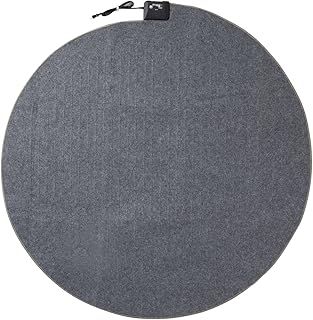 広電(KODEN) 電気カーペット ホットカーペット 本体 176cm 円形 スライド温度調節 ダニクリーン CWC176H