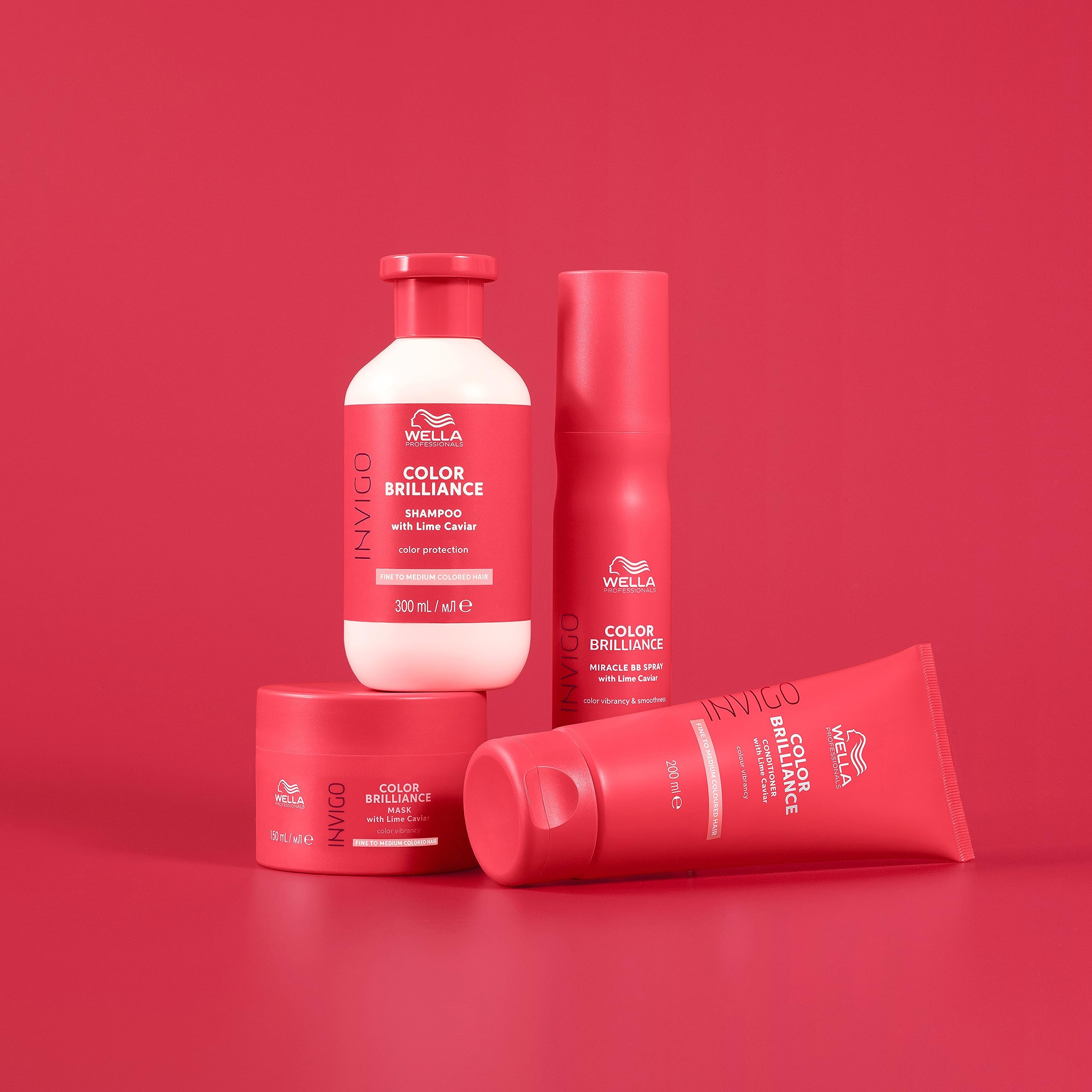 Wella Professionals INVIGO COLOR BRILLIANCE - Champú - Protege y mantiene el color intenso - Brillo y suavidad - Cabello fino y normal