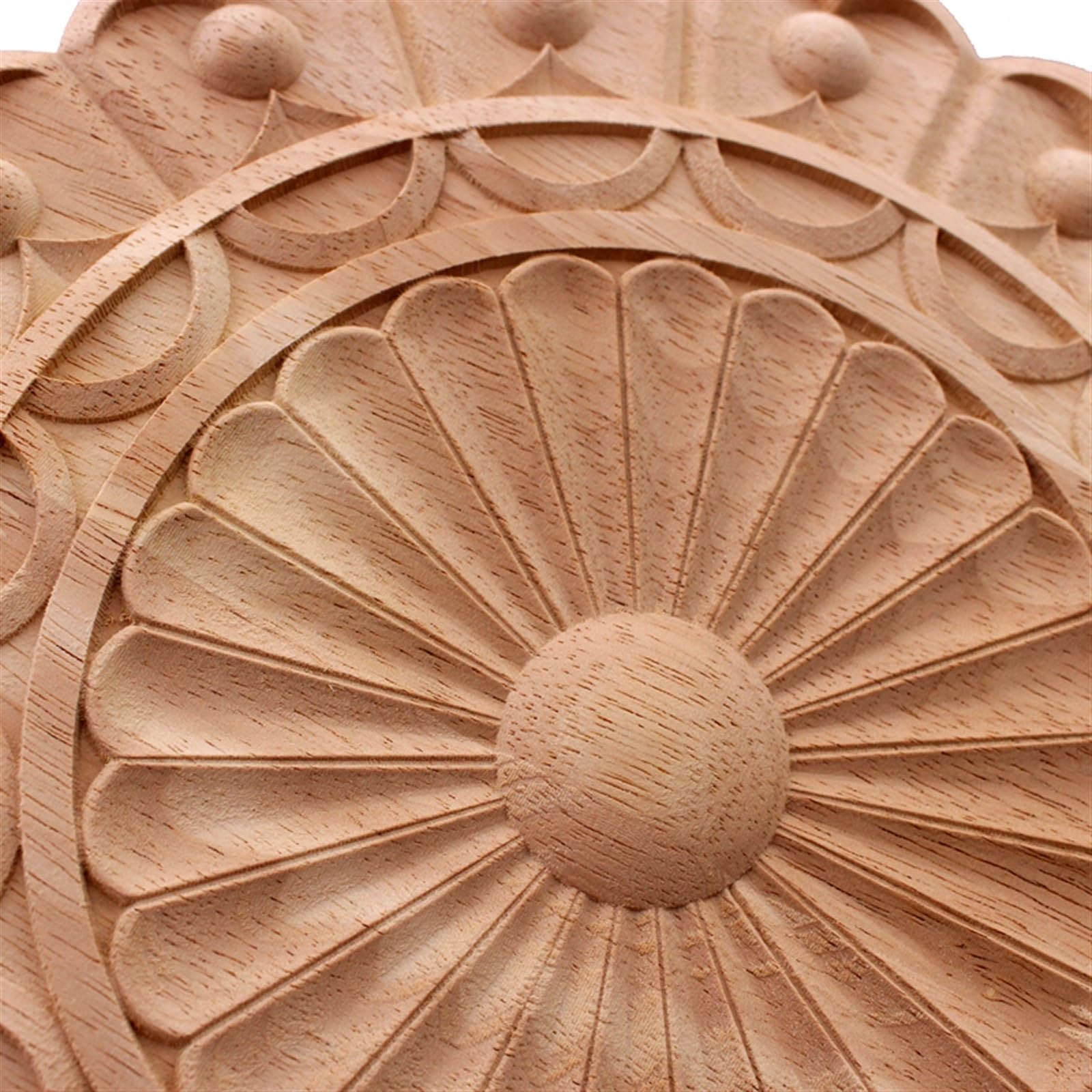 Rzeźbione drewniane nakładki narożne, Rzeźbiona w drewnie aplikacja nakładka na meble szafa dekoracja szuflady szafki wiele rozmiarów(20cm/7.9inch)