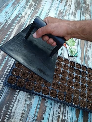 Miniatura 5 de Excavadora de suelo de 24 agujeros y espaciador de semillas para plantar semillas  Nueva herramienta de jardín, regalo para jardinero