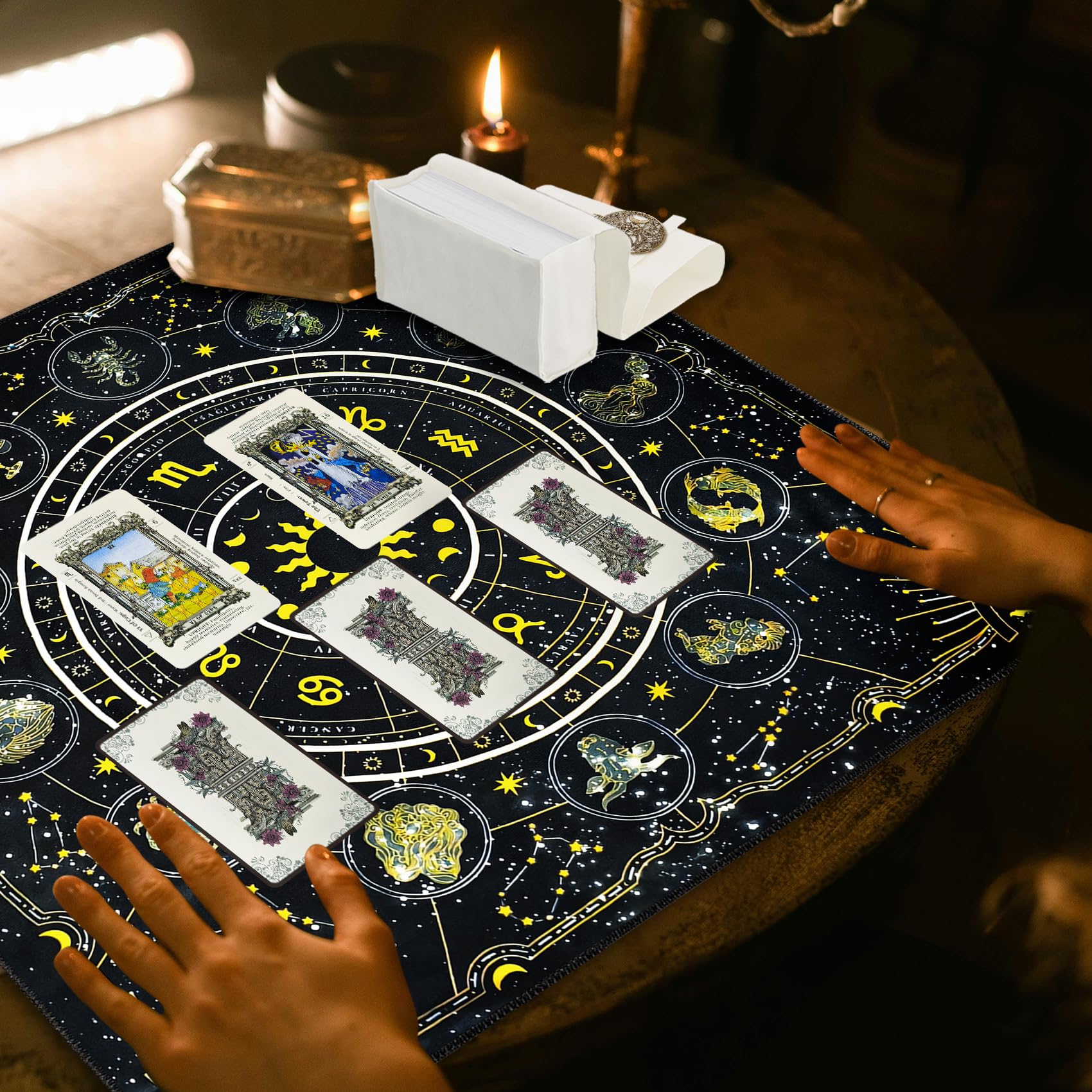 Snapklik.com : Tarot Card Cloth Velvet Tarot Cloth And Bag Altar Cloth ...