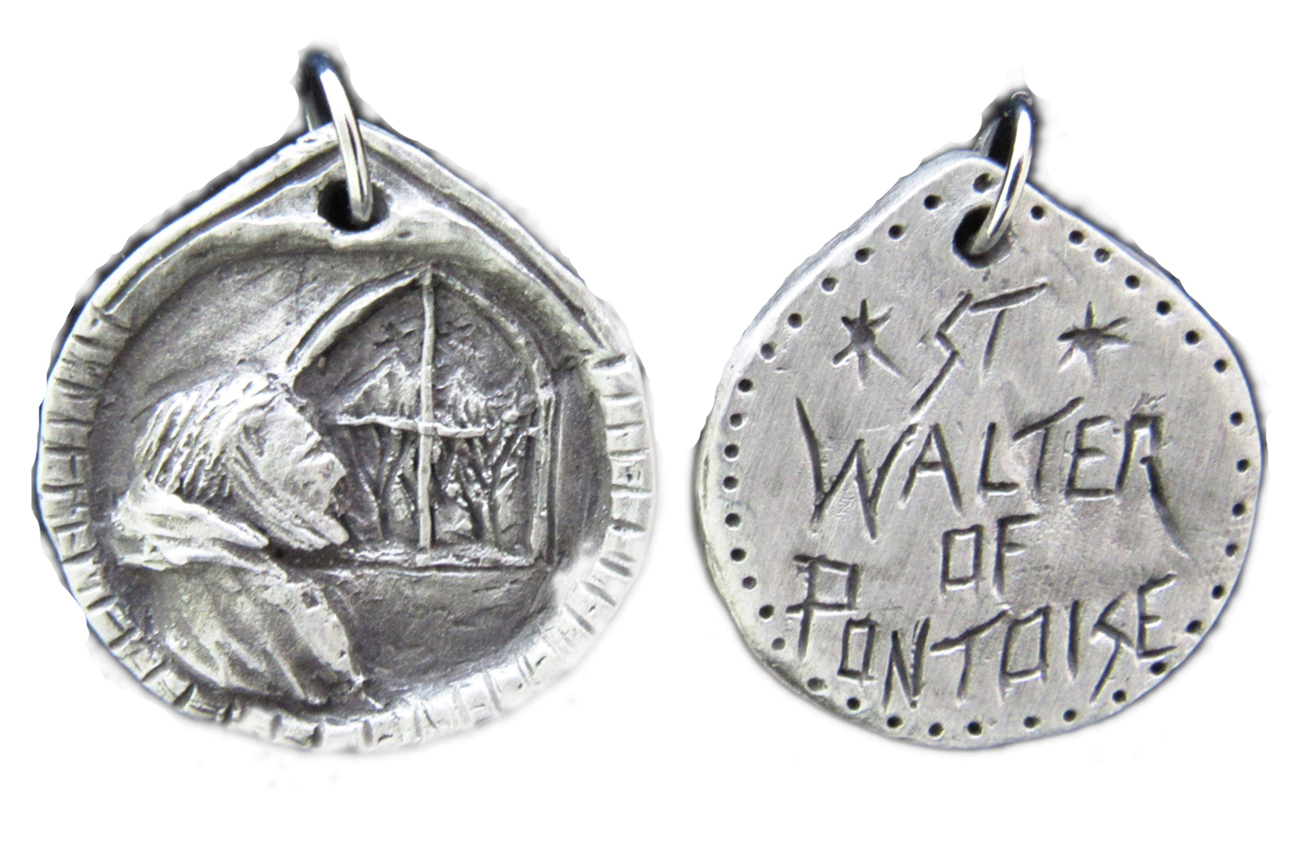 Buy Patron of Those with Difficult Jobs St. Walter of Pontoise, Handmade Medal Online at