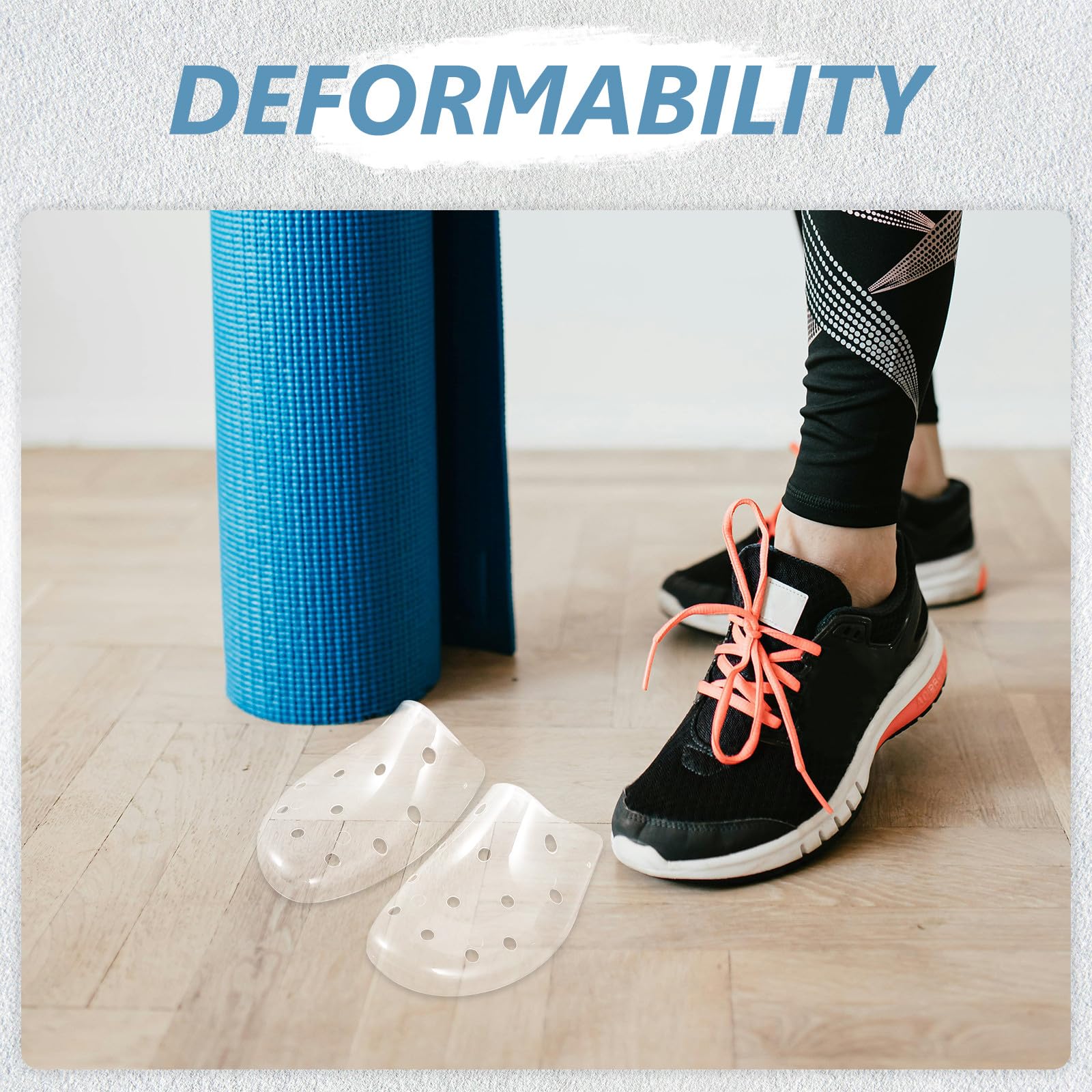 Ciieeo Embauchoirs Protège les Plis en Pp Transparent Maintien Forme, Usage Polyvalent, Taille 35-37 pour Chaussures Hommes et Femmes