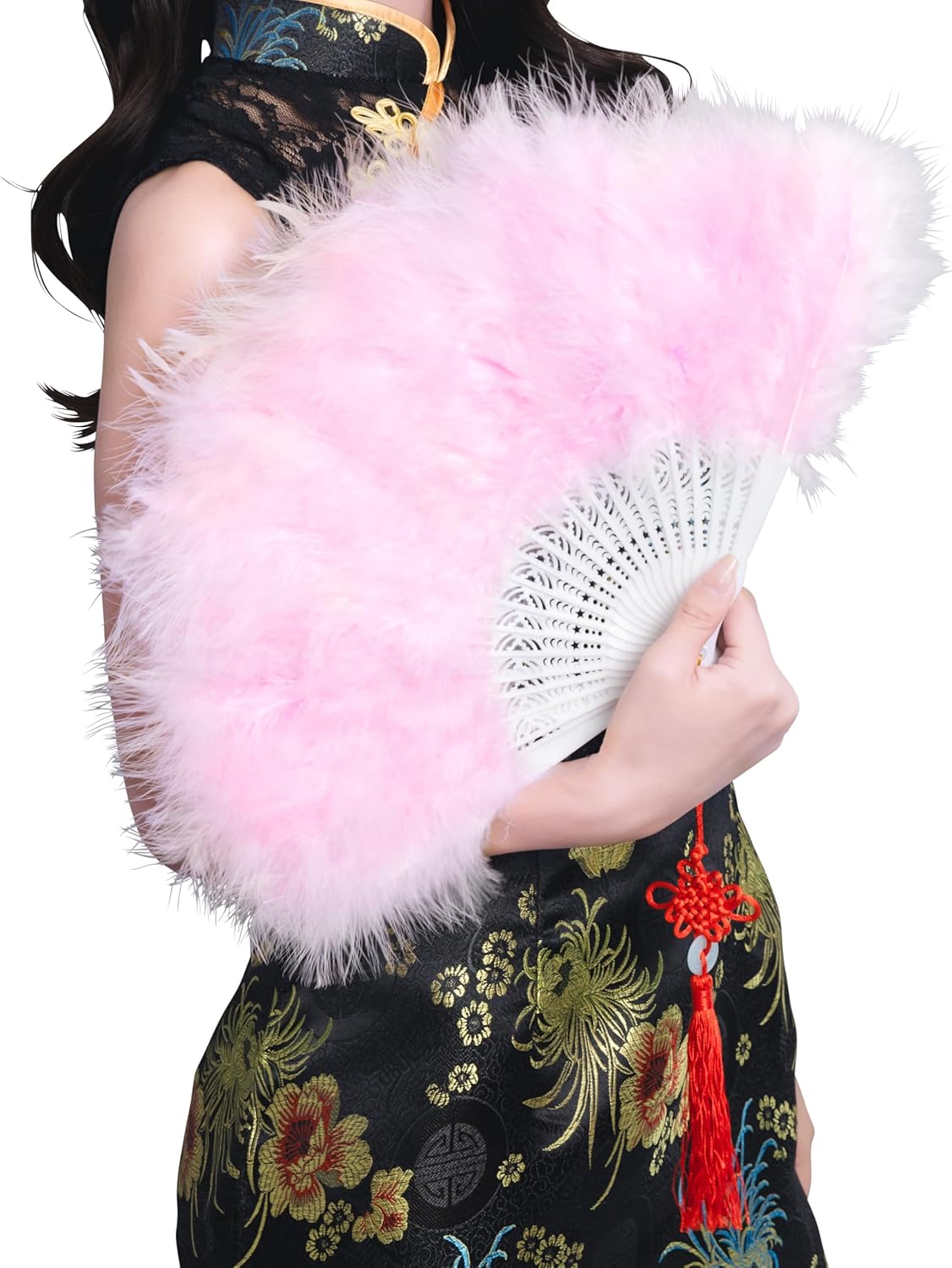 クリアストーン(Clearstone) コスプレ 扇子 羽扇子RICH ユニセックス ピンク クリアストーン(Clearstone) コスプレ 扇子 羽扇子RICH ユニセックス ピンク