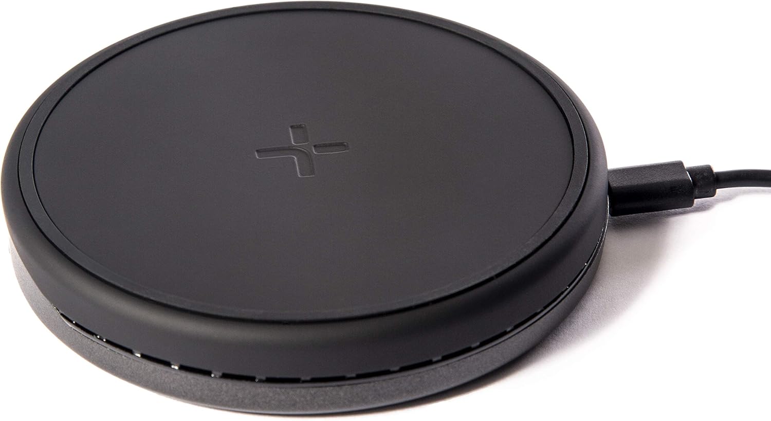 TYLT Crest Round Wireless Charger, Universal Fast Wireless Charging Pad, QI Certified 10w Max Compatible with Apple iPhones, Samsung Galaxy Phones, Wireless Buds and Other QI Capable Devices| Black TYLT Crest Round Wireless Charger, Universal Fast Wireless Charging Pad, QI Certified 10w Max Compatible with Apple iPhones, Samsung Galaxy Phones, Wireless Buds and Other QI Capable Devices| Black