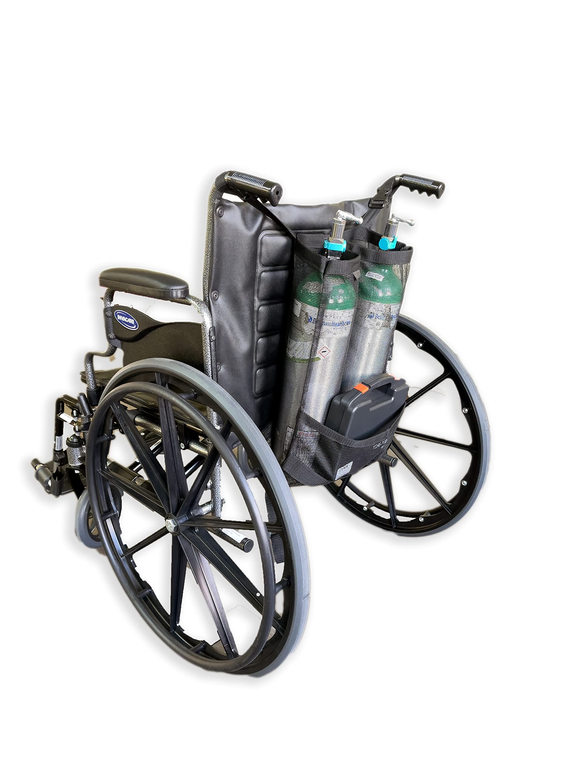 Buy EZACCESS EZACCESSORIES Wheelchair Dual Oxygen Tank Carrier for D